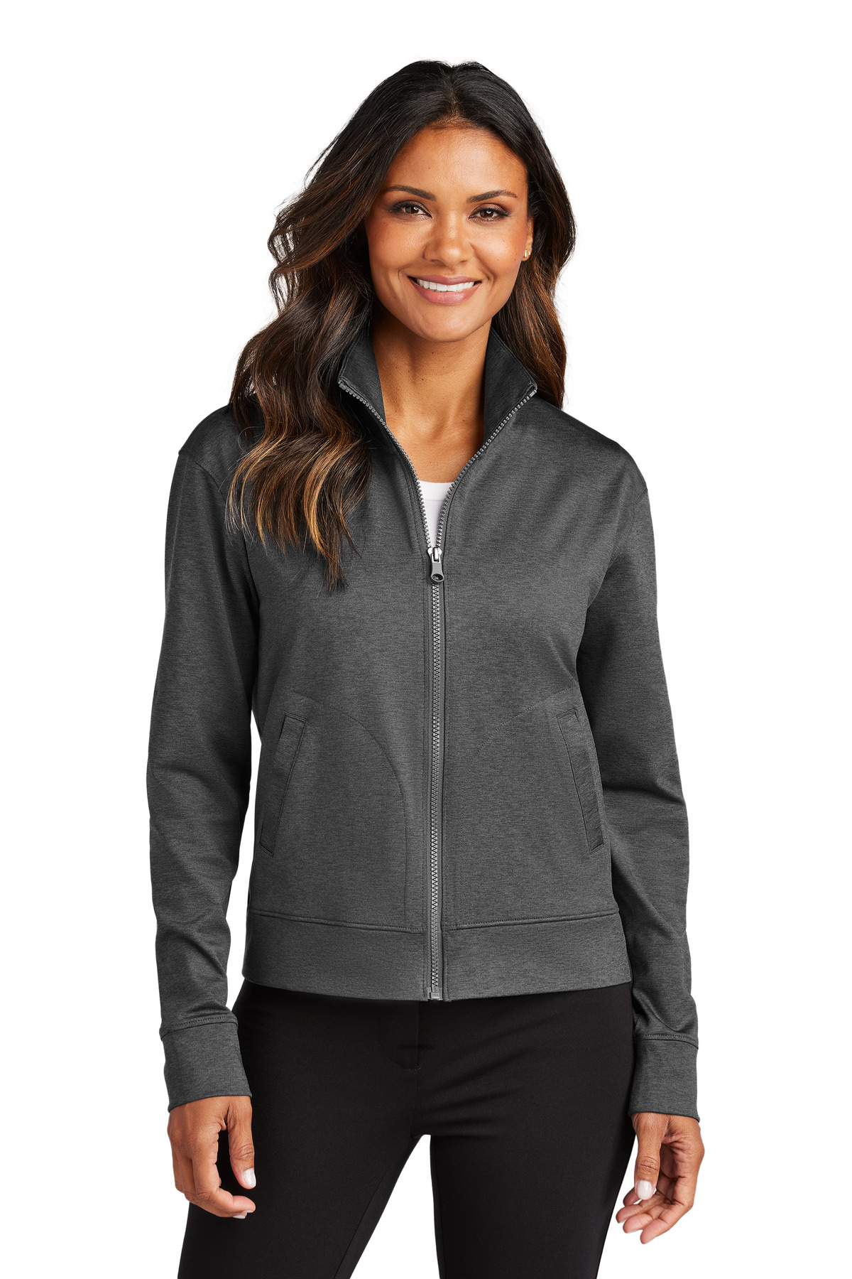 Port Authority LK881 Grey Steel Heather