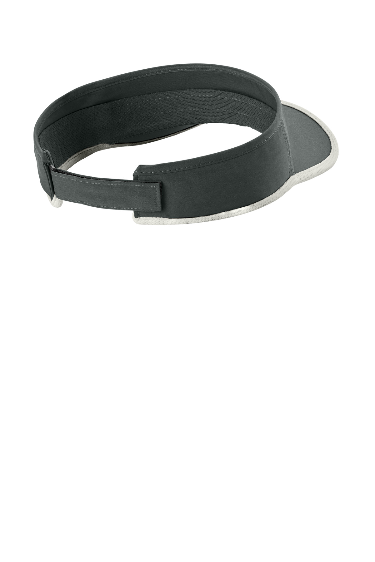 Sport-Tek STC57 Iron Grey/White