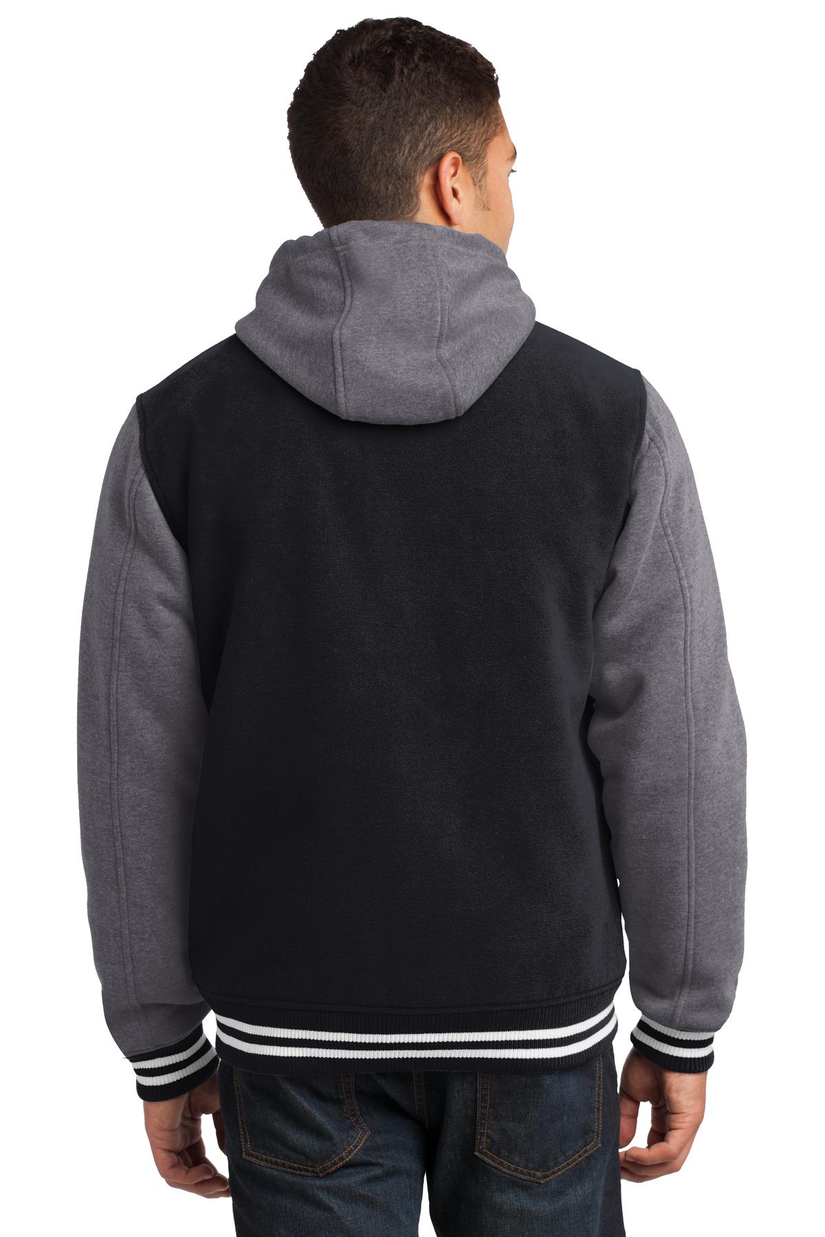 Sport-Tek JST82 Black / Vintage Heather