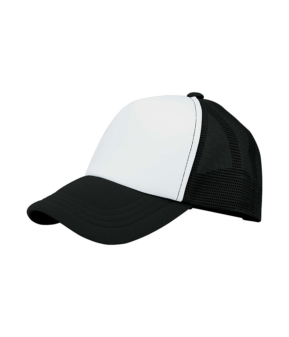 Mega Cap 6801Y WHITE/BLACK
