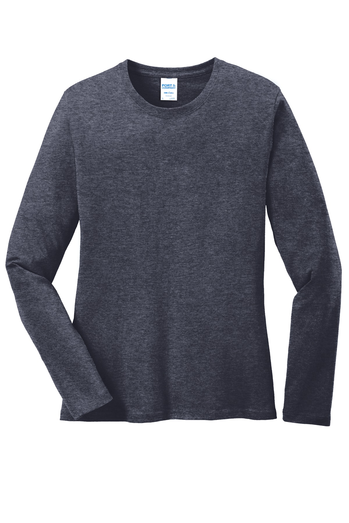 Port & Company LPC54LS Heather Navy