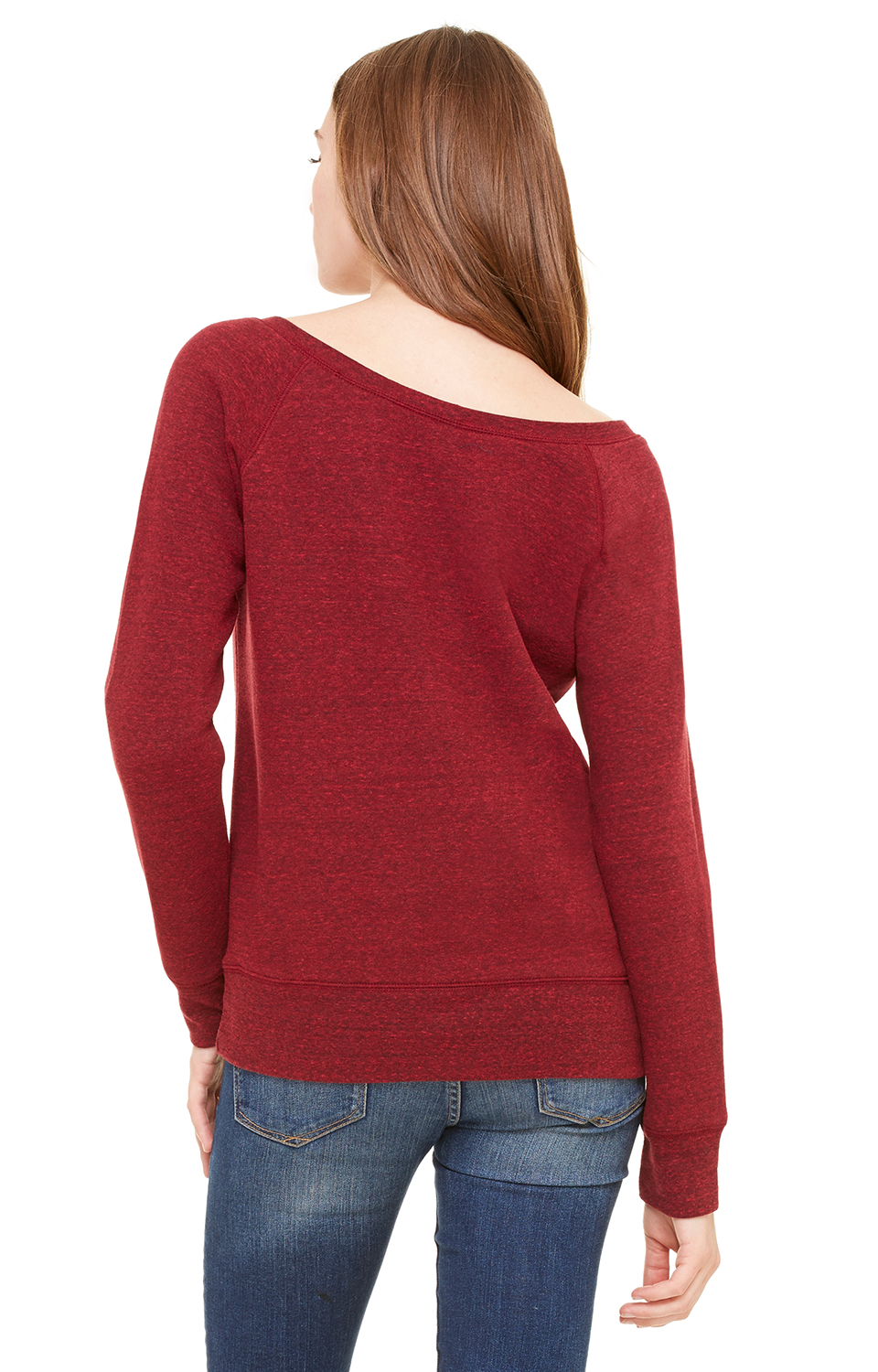 Bella + Canvas 7501 Dark Red Triblend