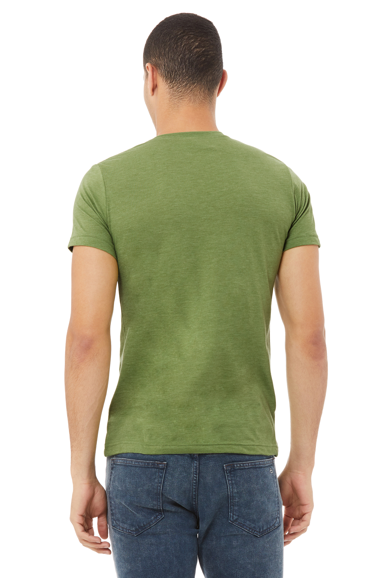 Bella + Canvas 3001CVC Heather Green