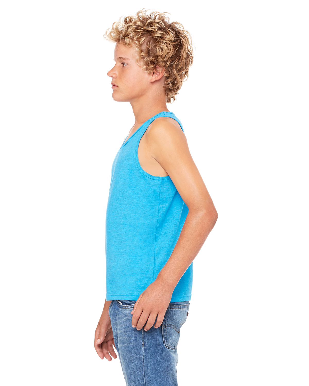 Bella + Canvas 3480Y Neon Blue