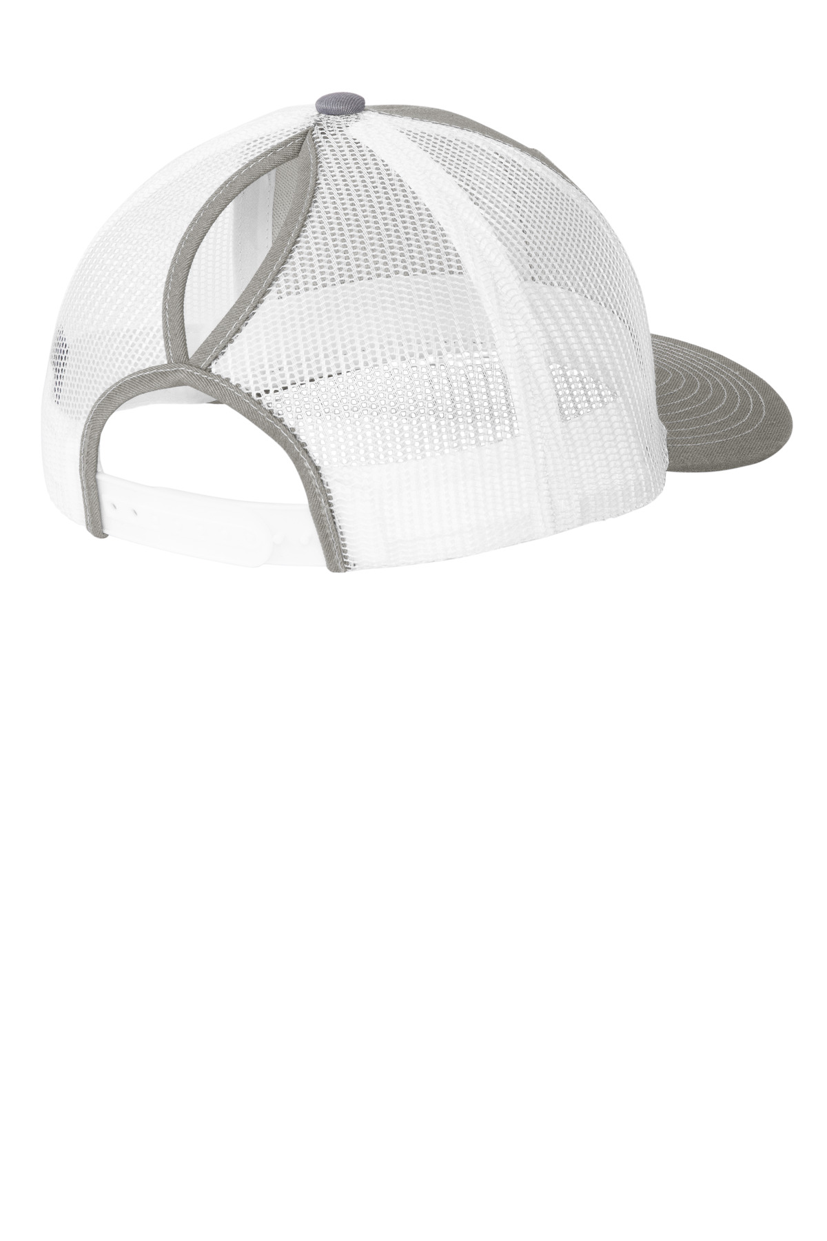 Port Authority LC401 Heather Grey/ White