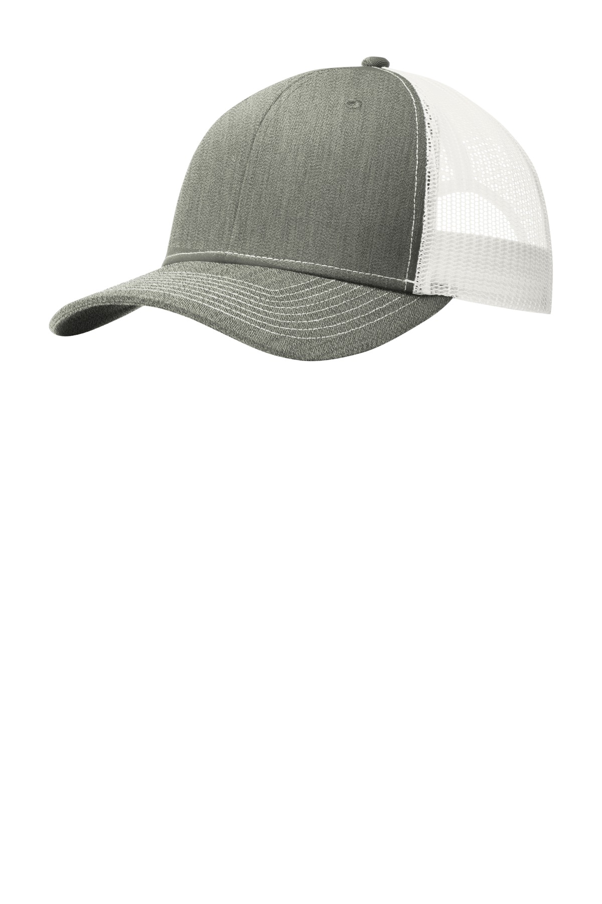 Port Authority C402 Heather Gray / White