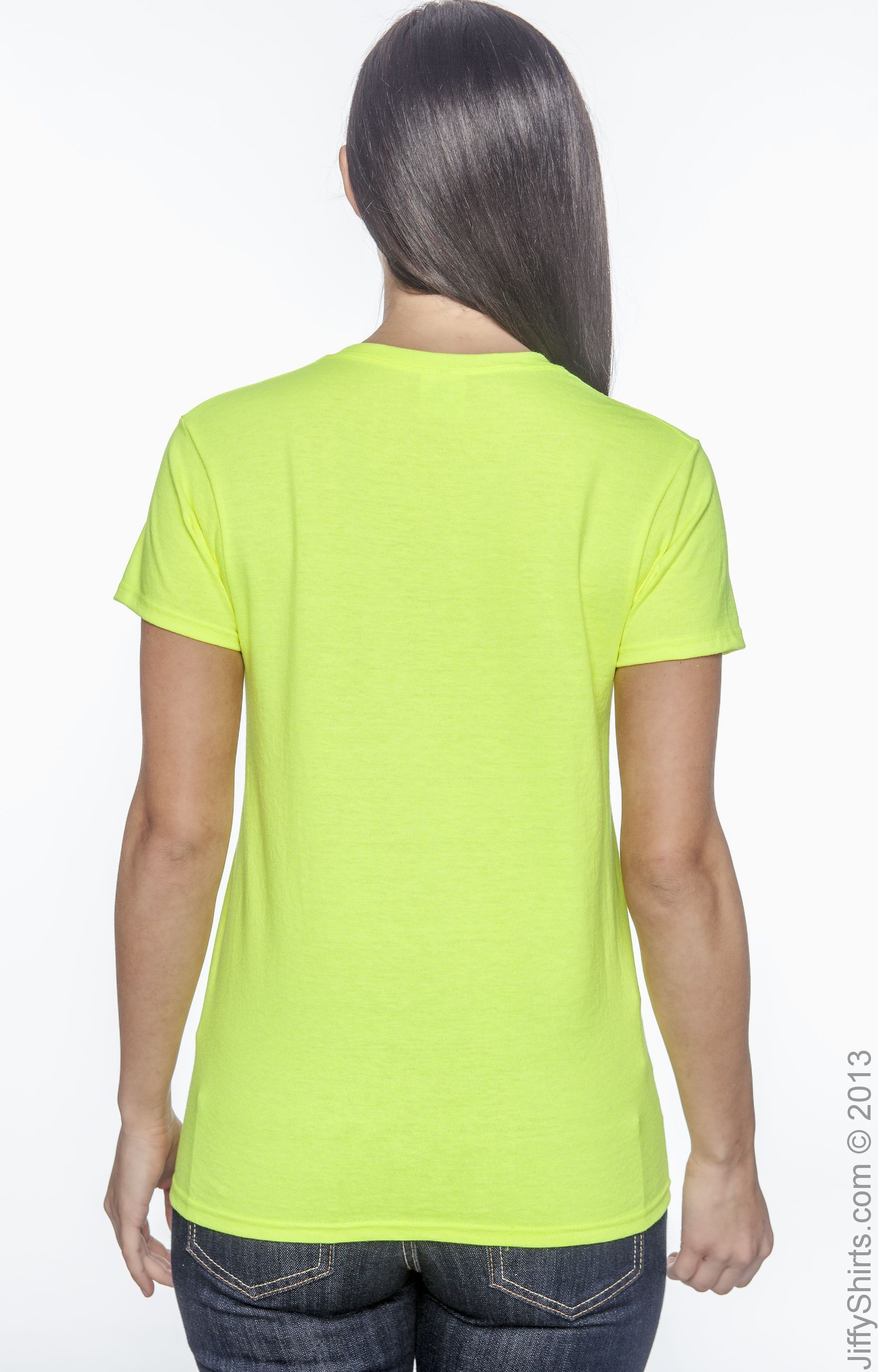 Gildan G200L High Viz Safety Green