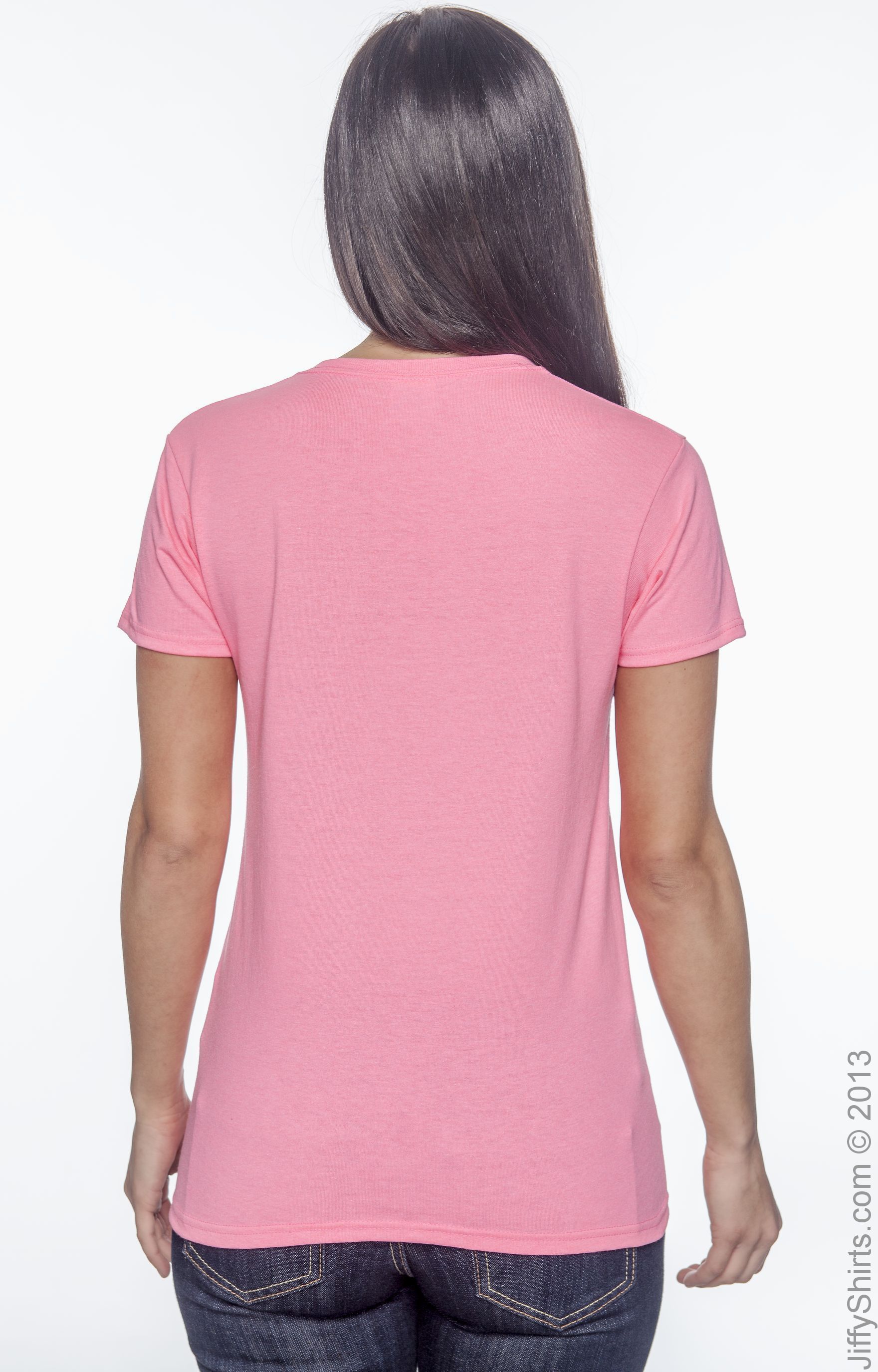 Gildan G200L High Viz Safety Pink