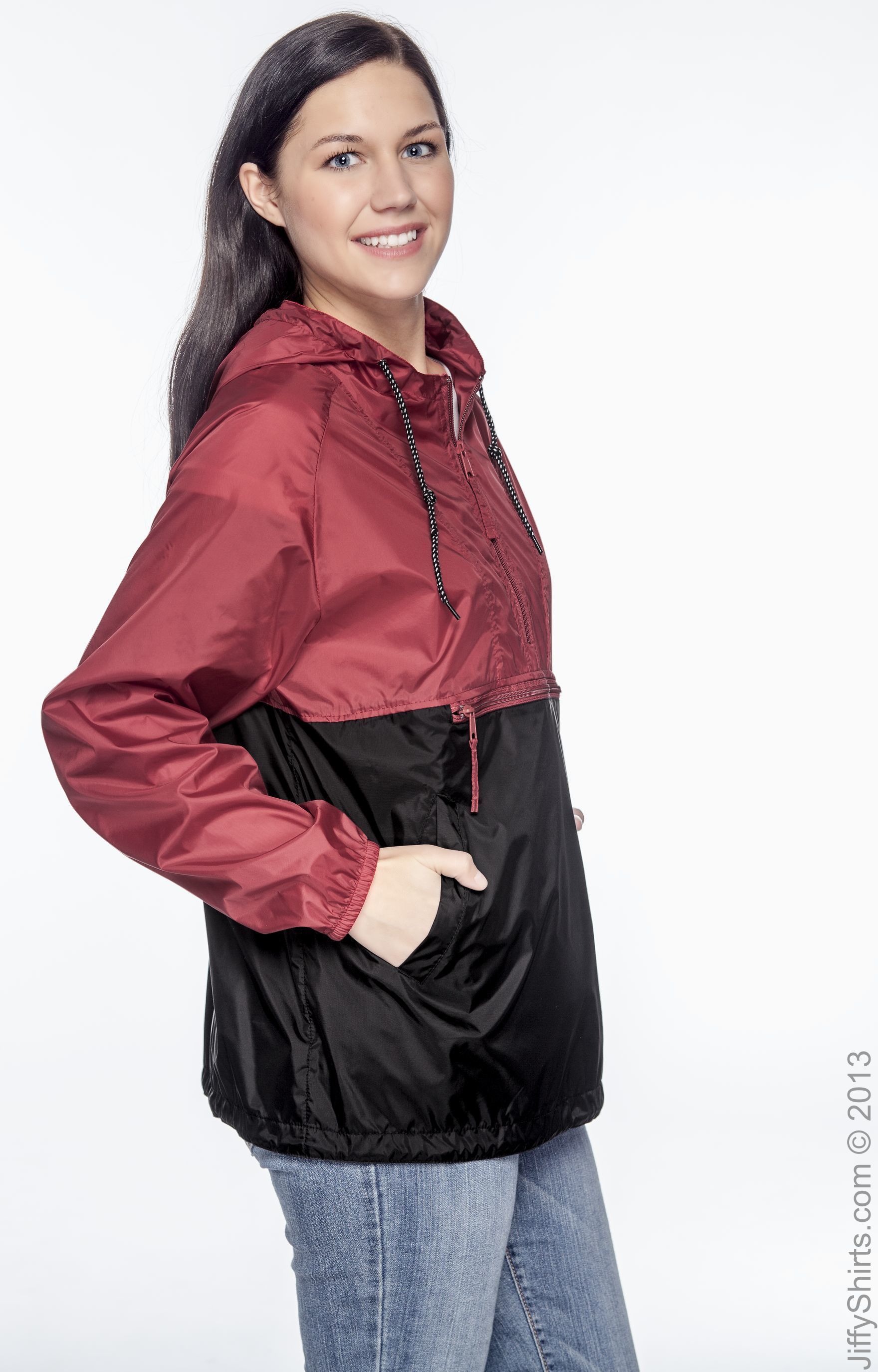 Harriton M750 Red Black