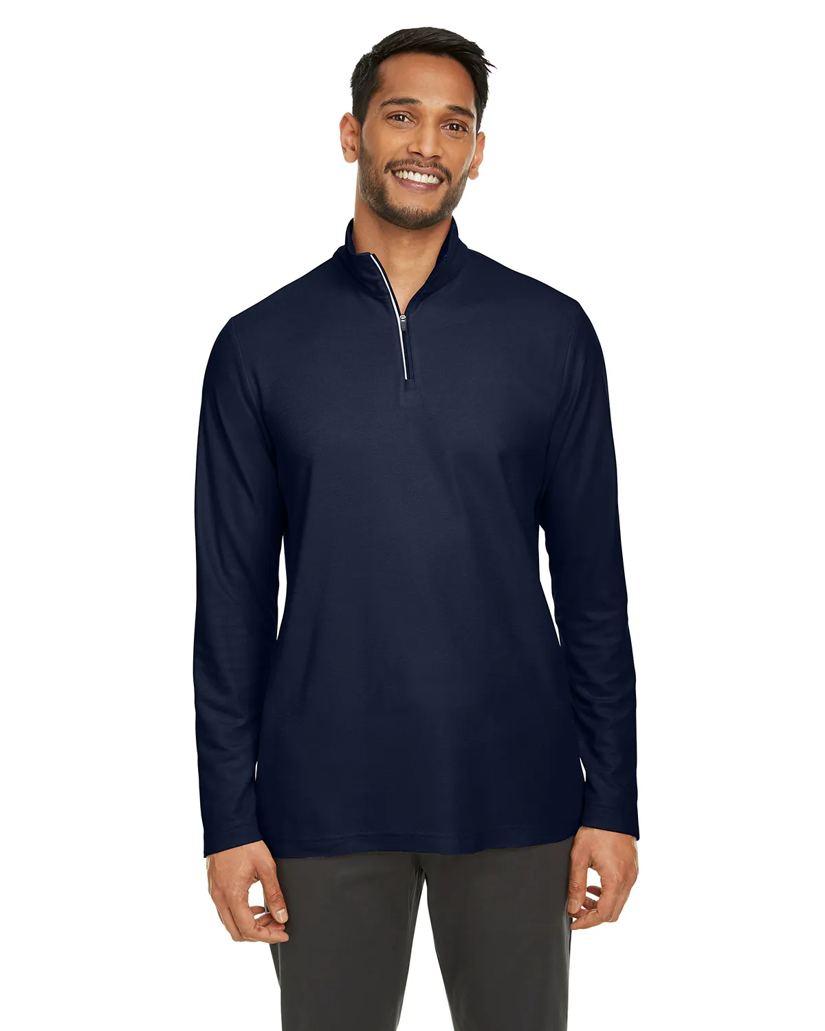 Core365 Men's Fusion Chroma Soft™ Pique Quarter Zip