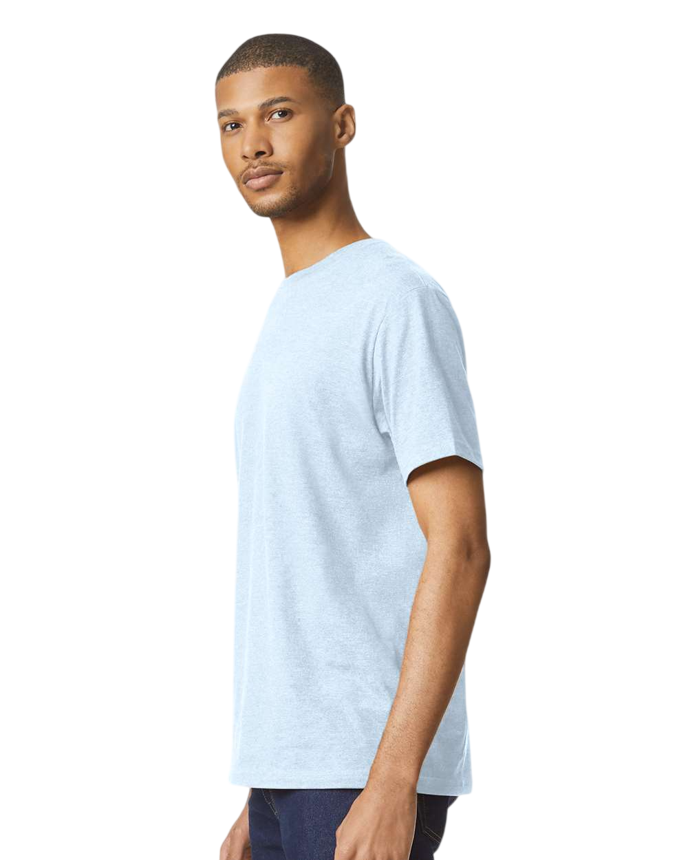 Gildan G640CVC Light Blue Mist