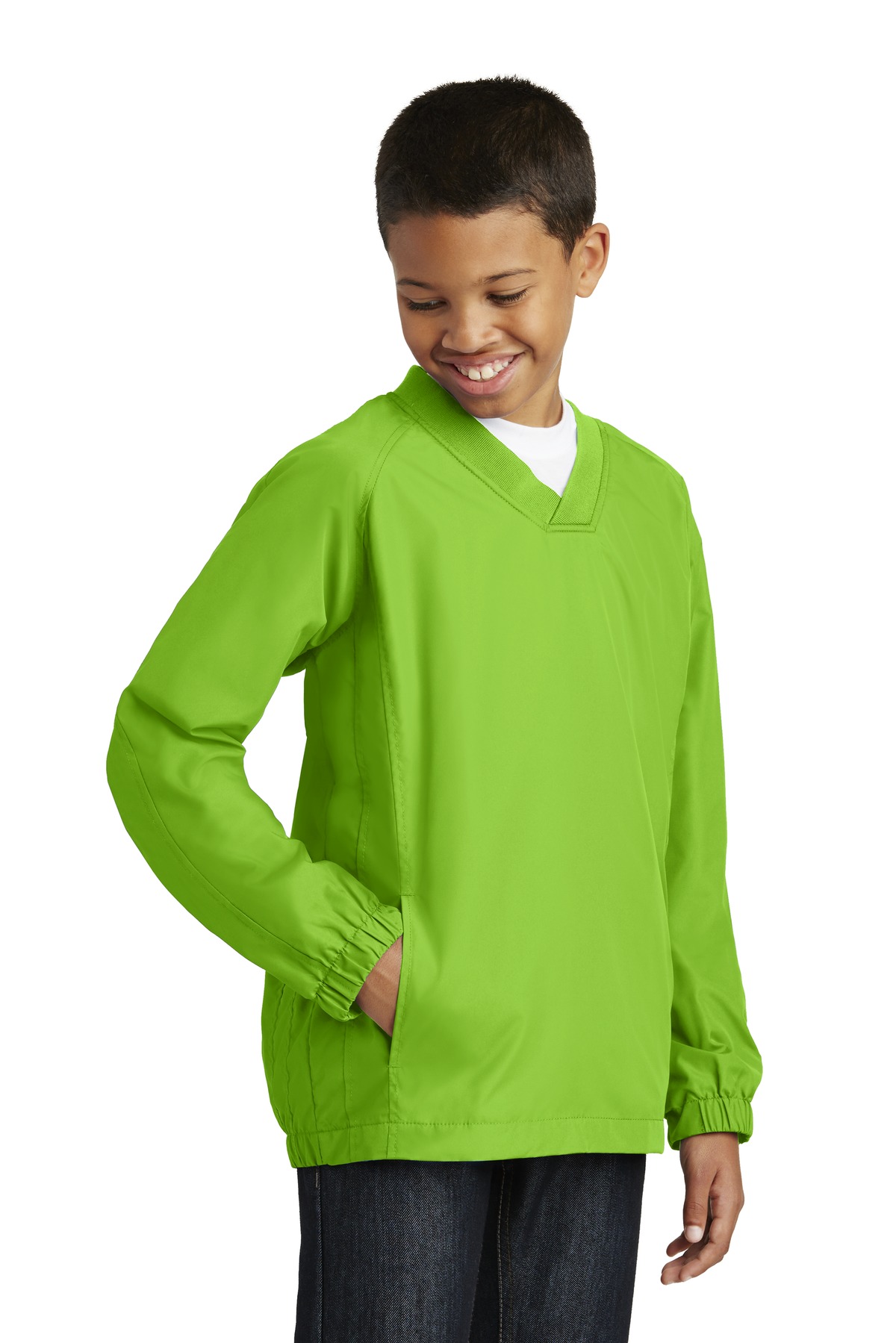 Sport-Tek YST72 Lime Shock