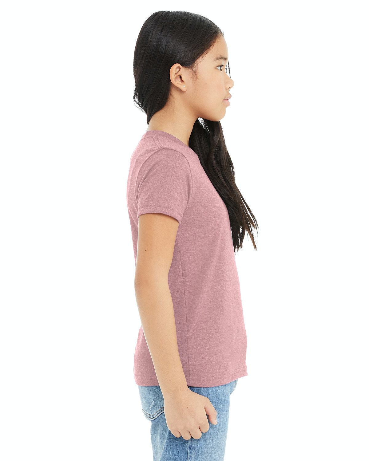 Bella + Canvas 3001YCVC Heather Orchid