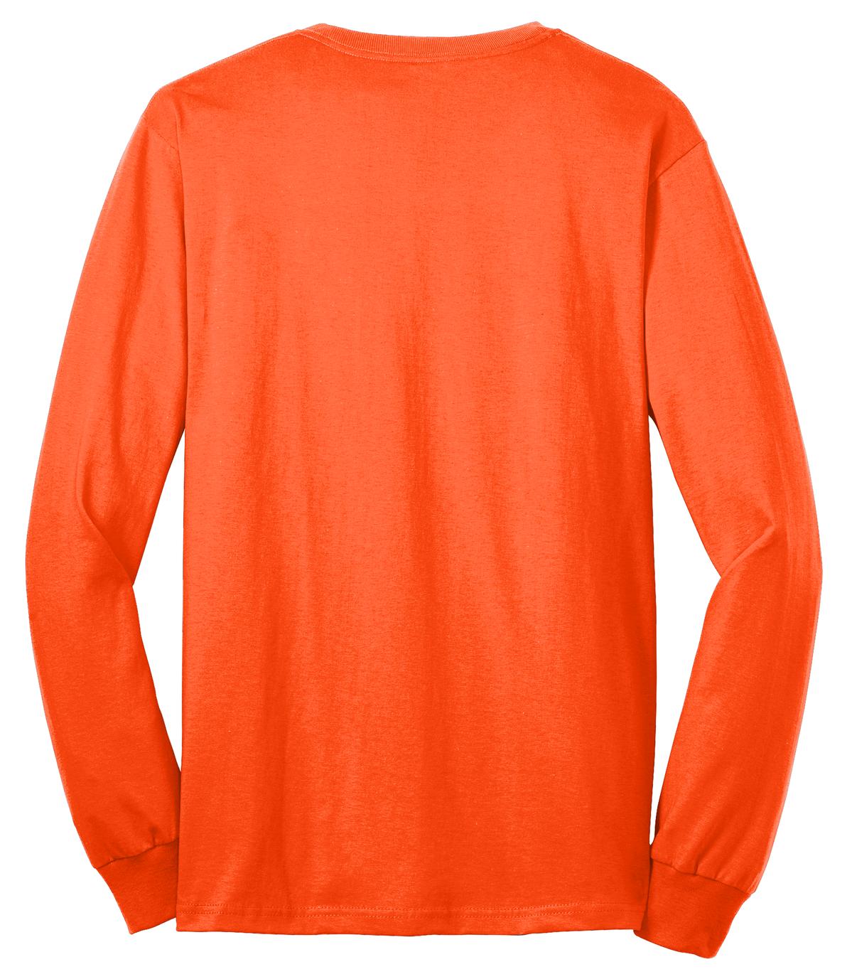 Port & Company PC55LS Safety Orange