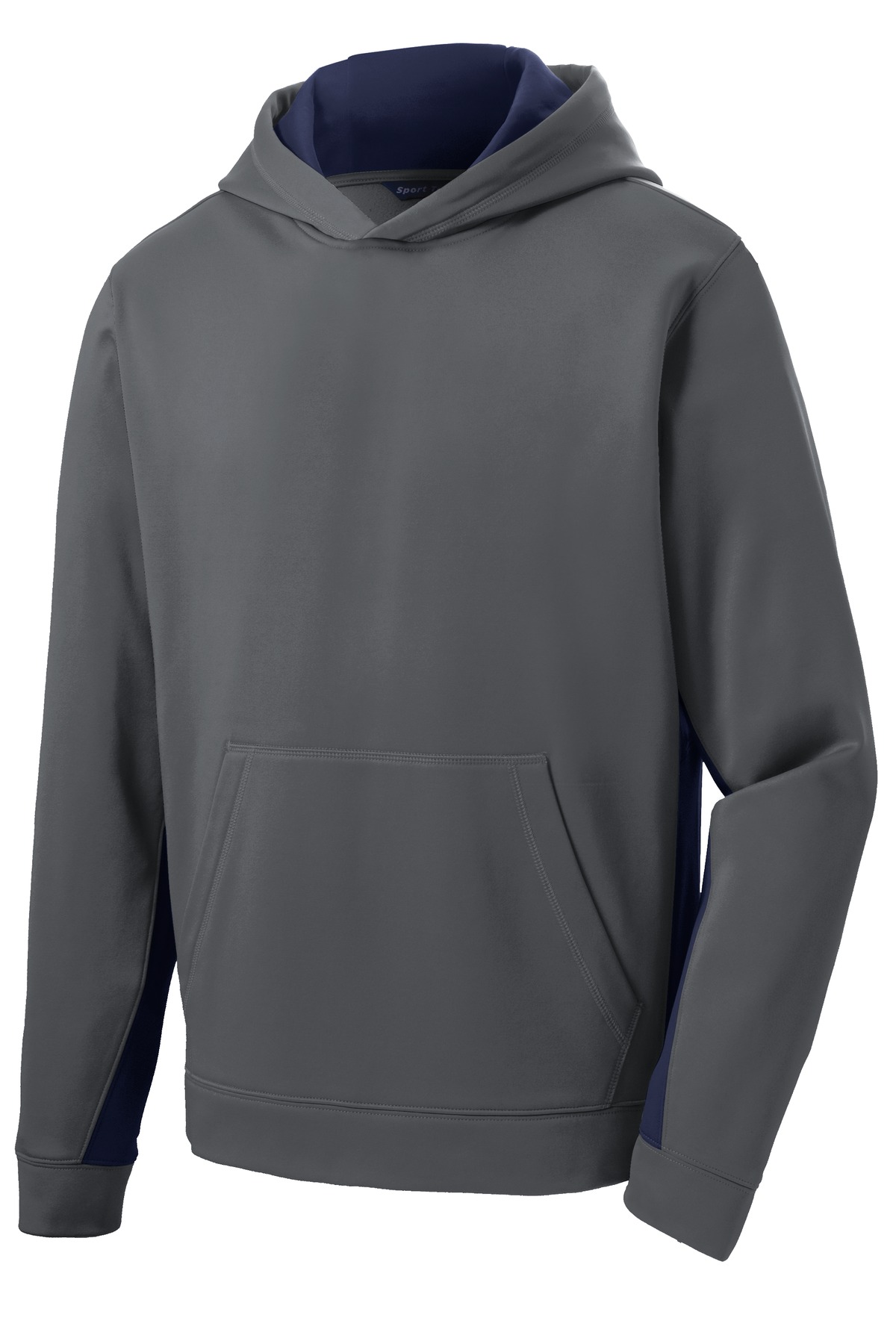 Sport-Tek YST235 Dark Smoke Gray / Navy