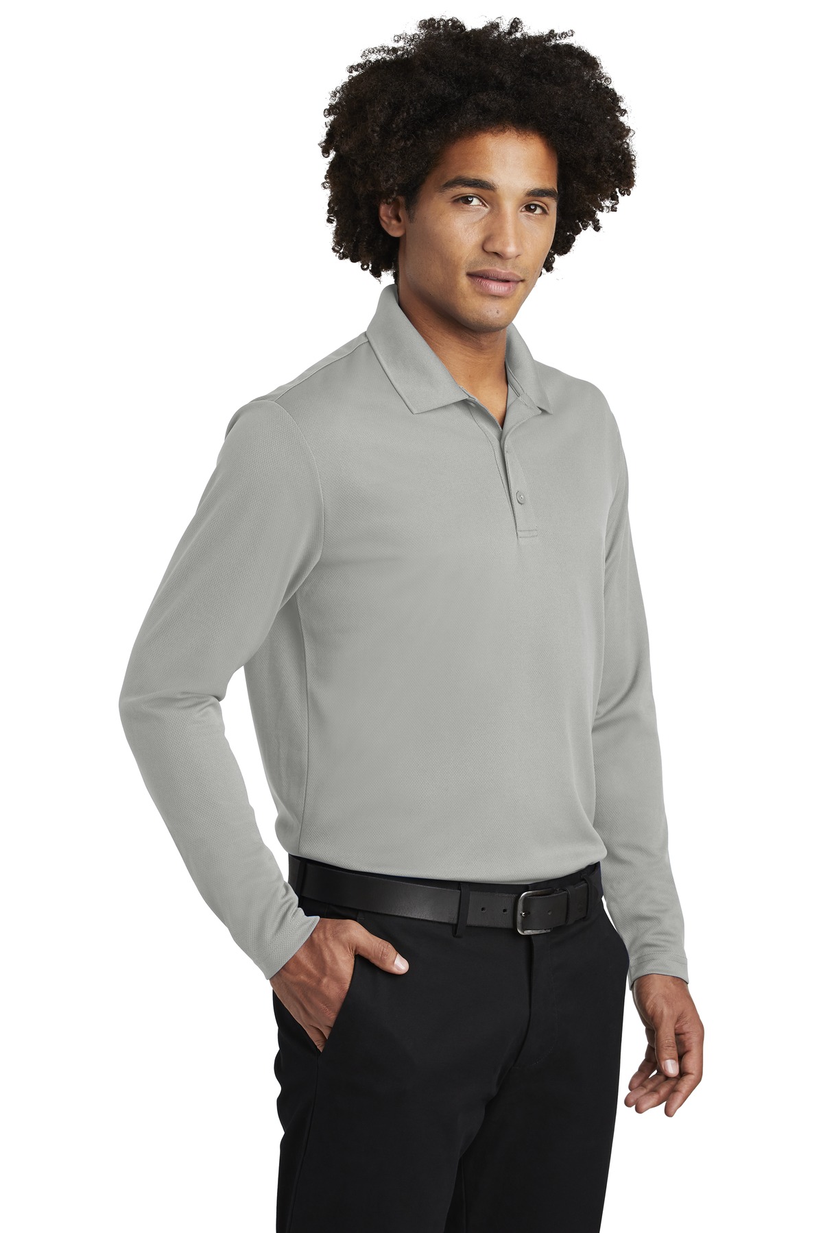 Sport-Tek ST640LS Silver