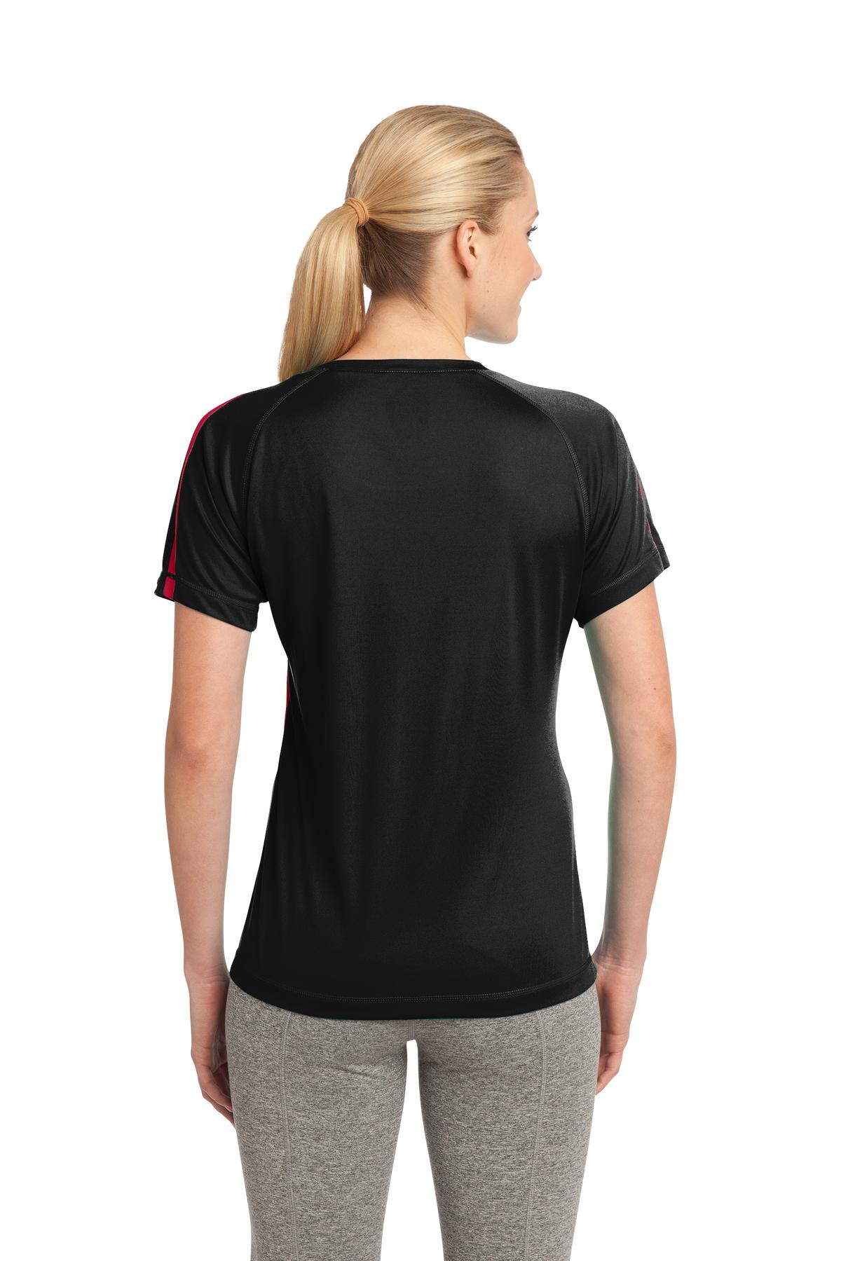 Sport-Tek LST351 Black / True Red