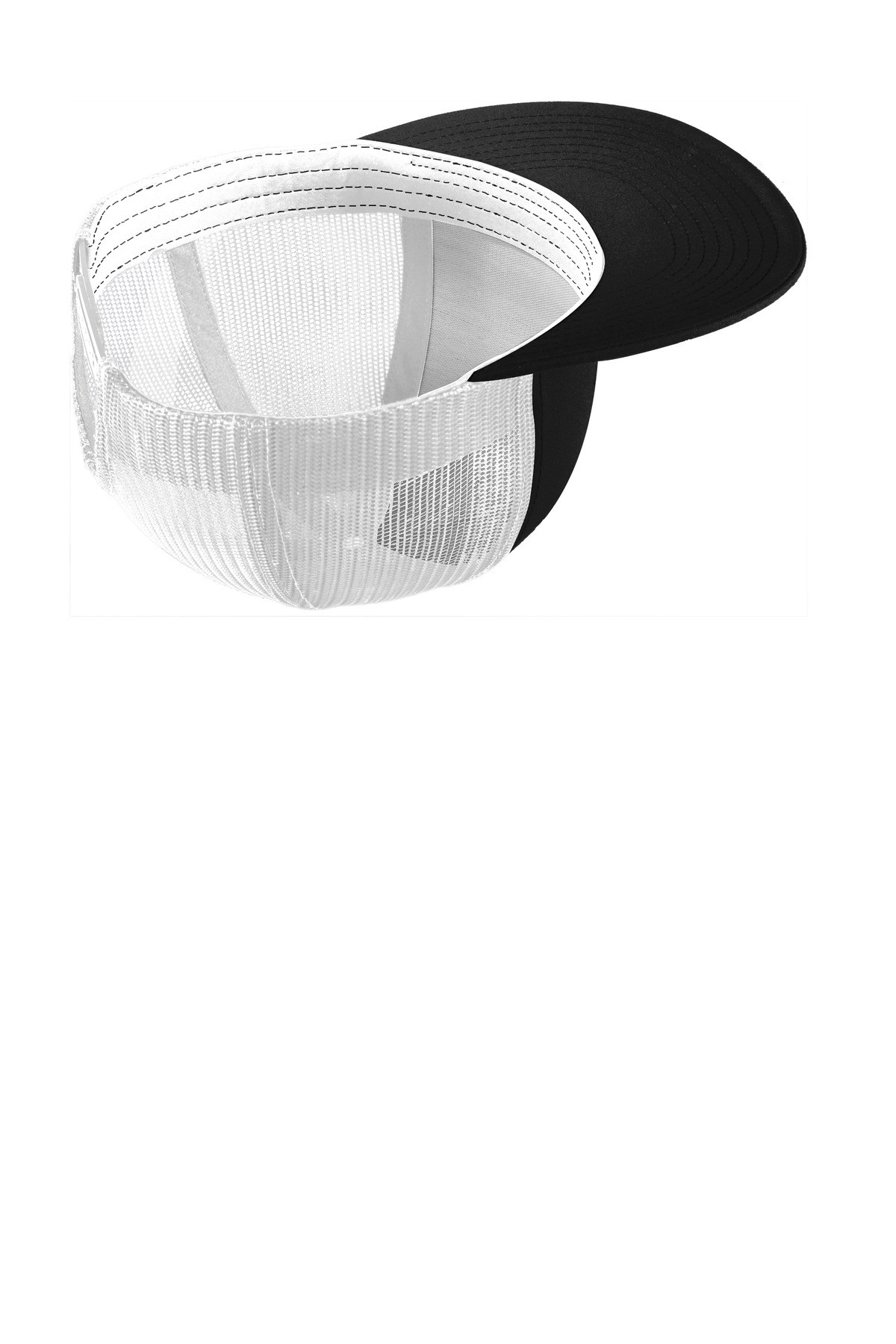 Sport-Tek STC38 Black / White