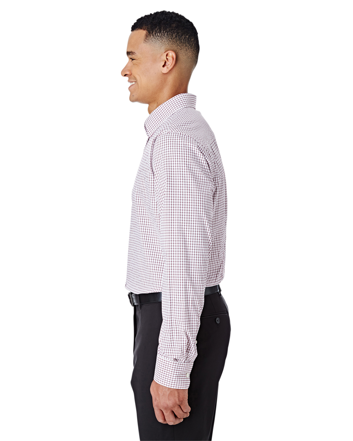 Devon & Jones DG540 Burgundy / White