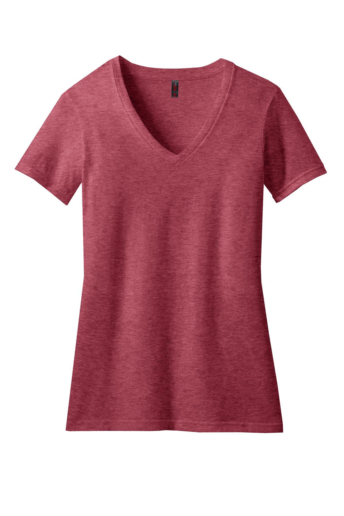 District DM1190L Heather Red
