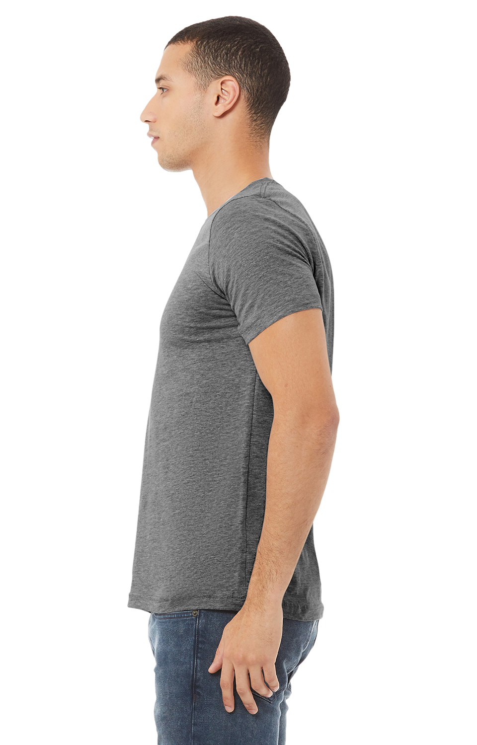 Bella + Canvas 3001CVC Heather Deep