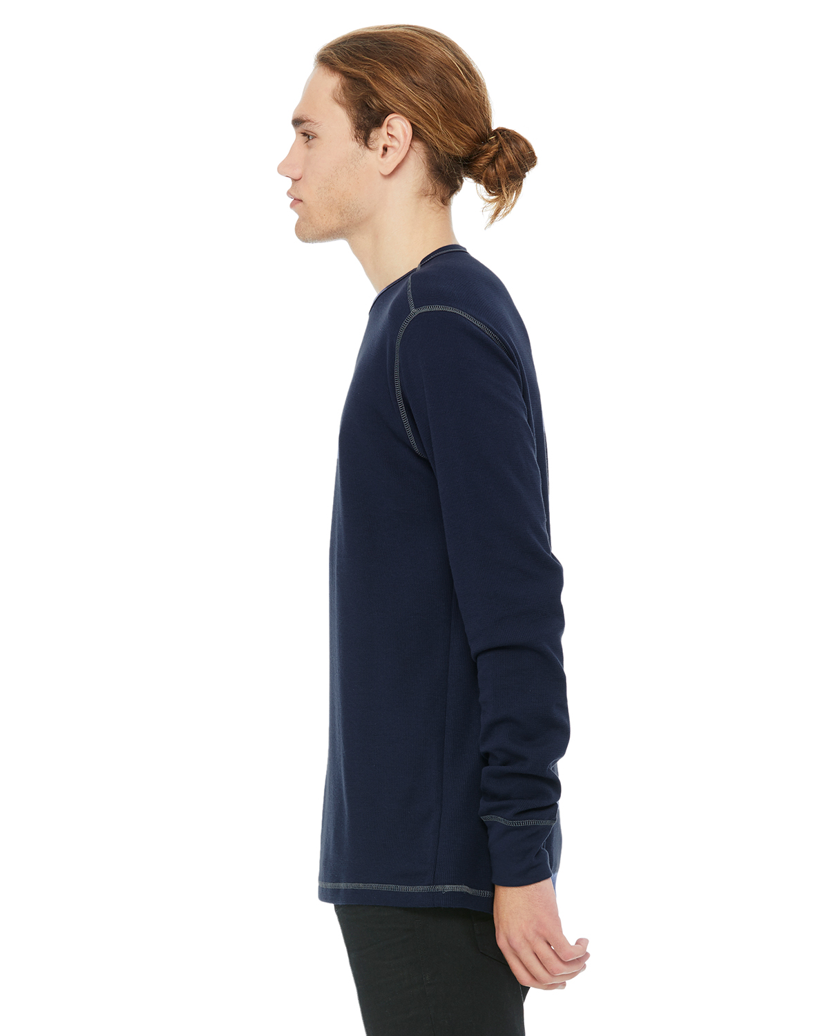 Bella + Canvas 3500 Navy / Gray