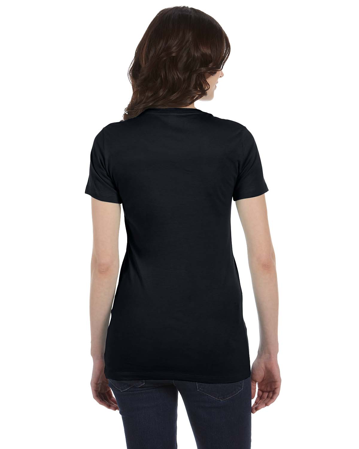 Bella + Canvas 6004 Solid Black Blend