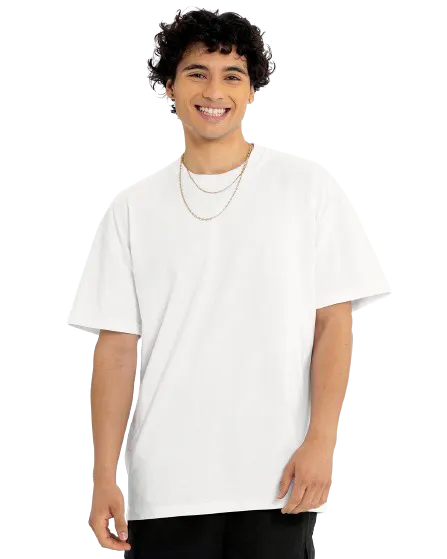 Next Level Unisex Heavyweight T Shirt 7200 White | Jiffy