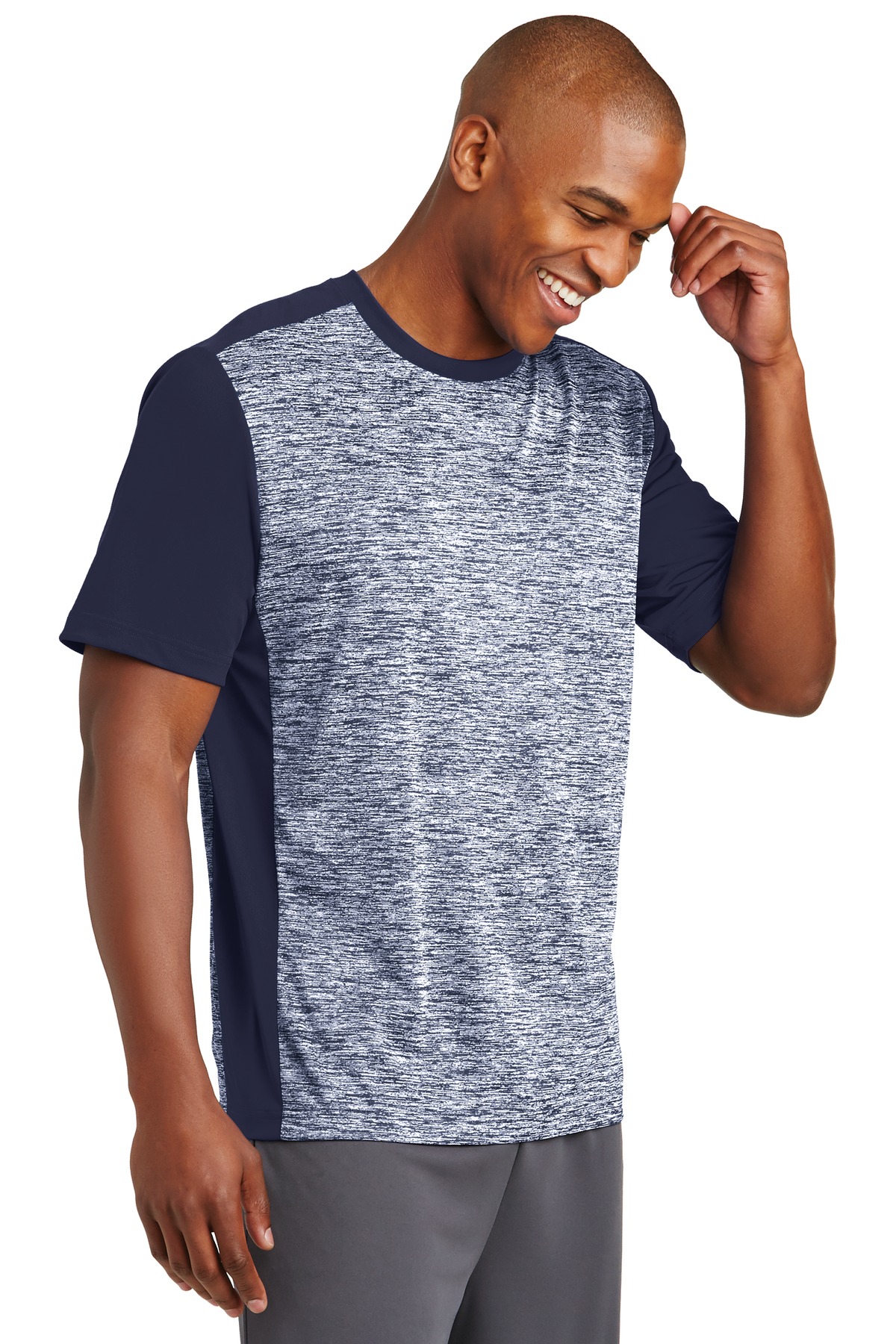 Sport-Tek ST395 True Navy Electric / True Navy