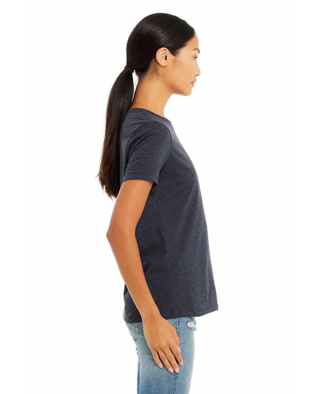 Bella + Canvas 6400CVC Heather Navy