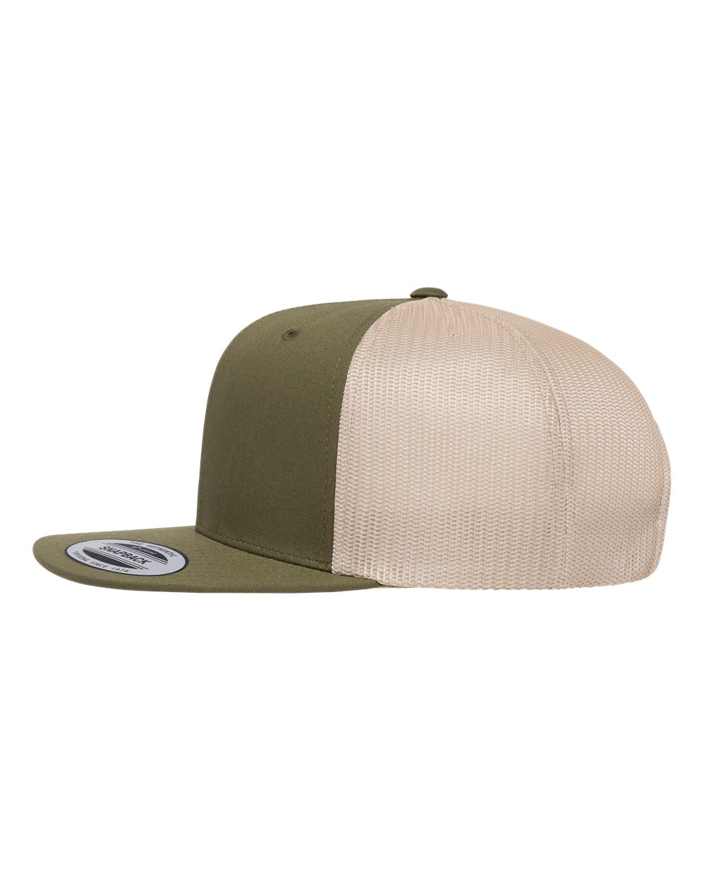 Yupoong 6609 Moss Green/ Khaki