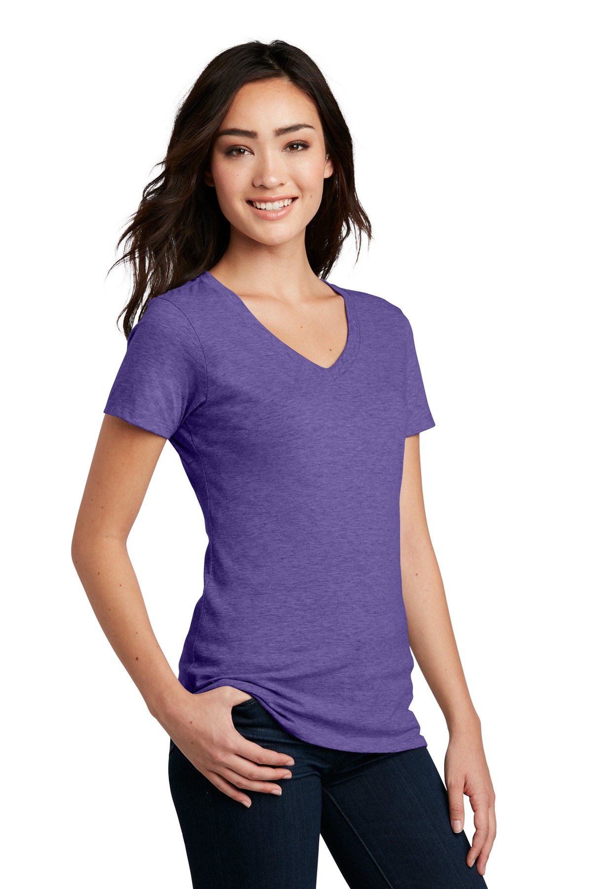 District DM1190L Heather Purple