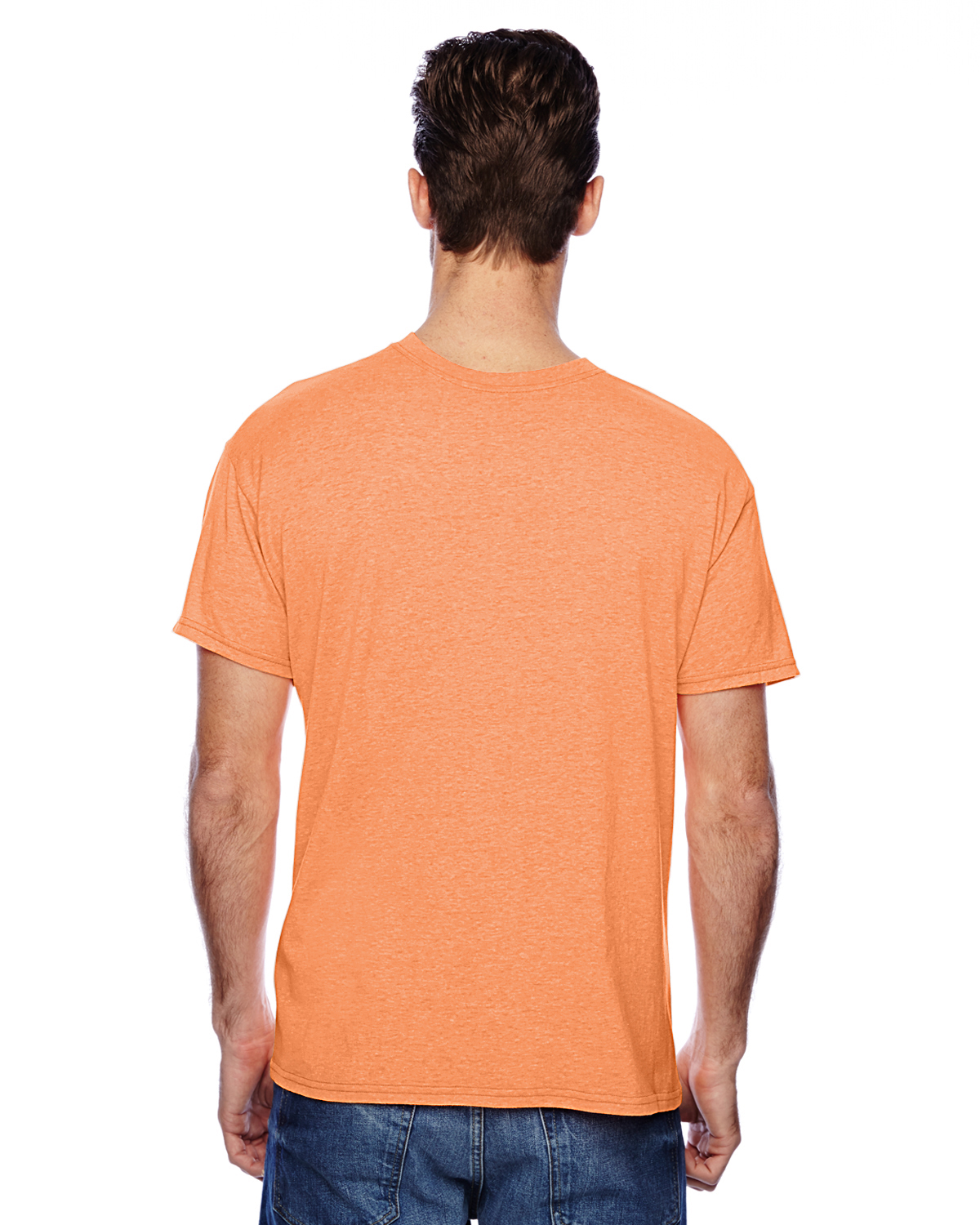 Hanes P4200 Neon Orange Heather