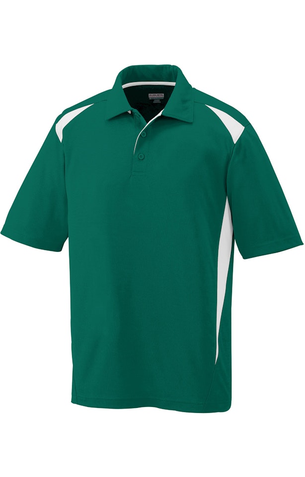 Augusta Sportswear 5012 Dark Green / White
