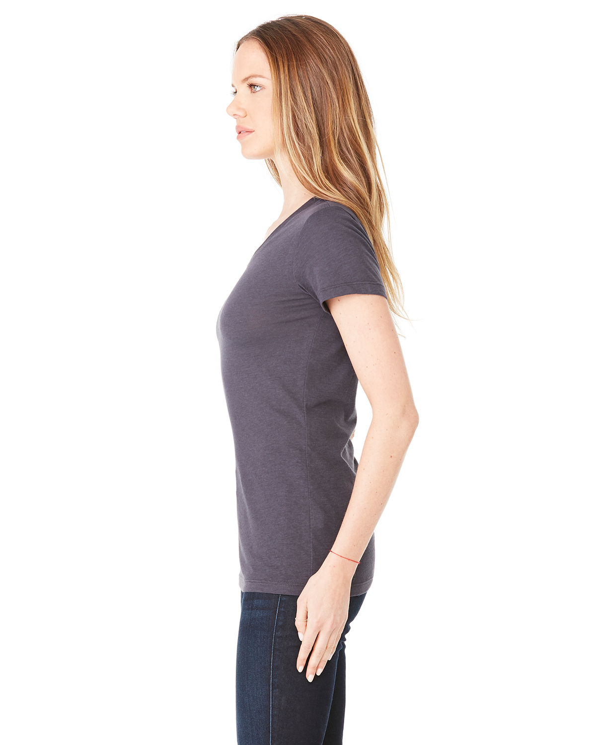 Bella + Canvas B8413 Solid Dark Gray Triblend