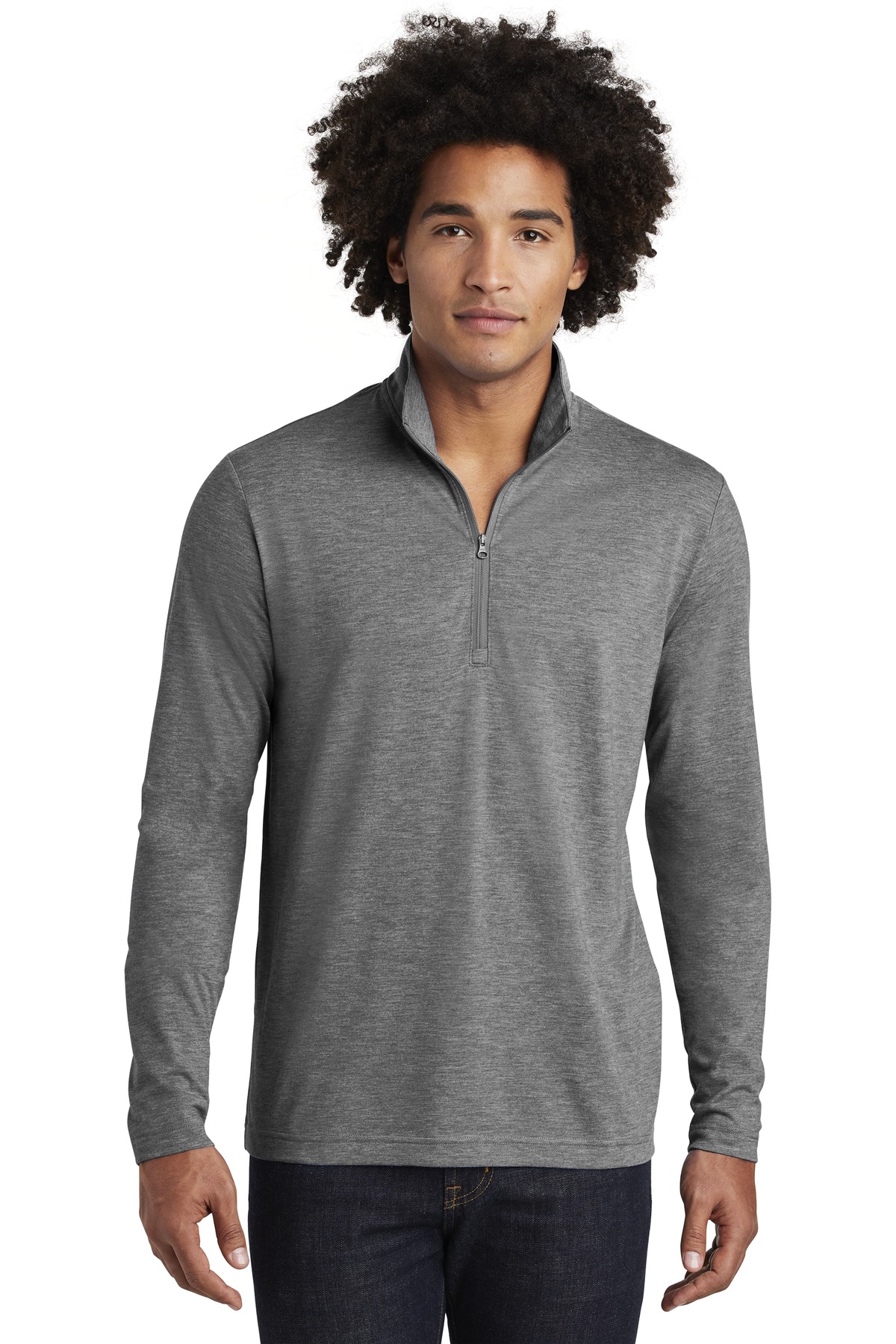 Sport-Tek ST407 Dark Gray Heather