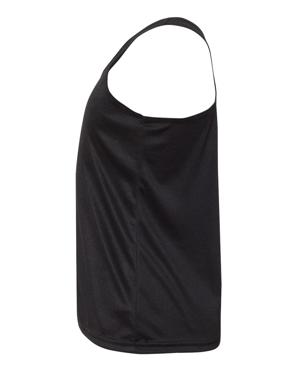 Badger Girls’ B Core Racerback Tank Top 2166 Black | Jiffy