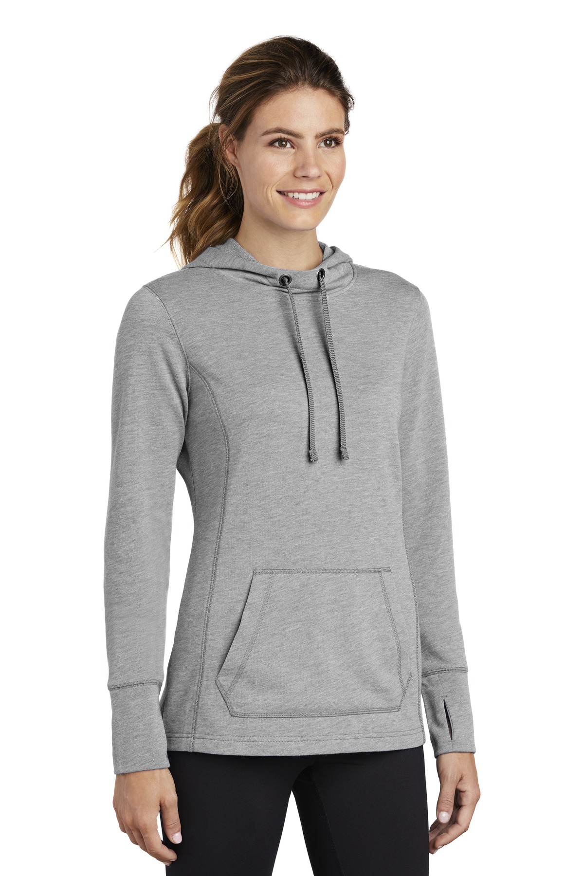 Sport-Tek LST296 Light Gray Heather