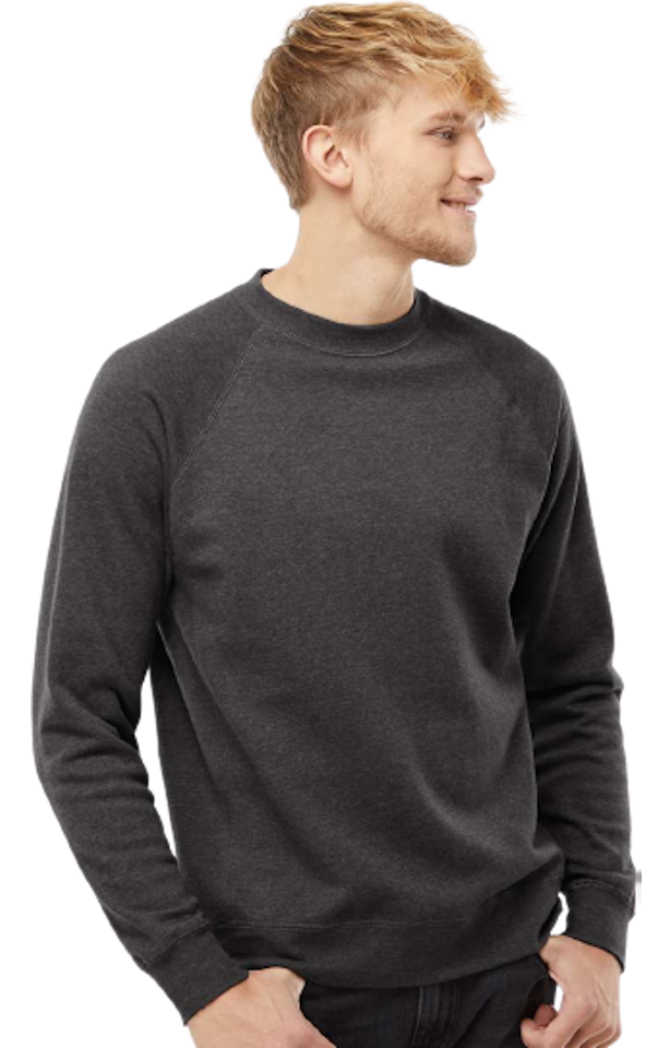 Independent Trading Unisex Special Blend Raglan Sweatshirt Prm30 Sbc Carbon Jiffy