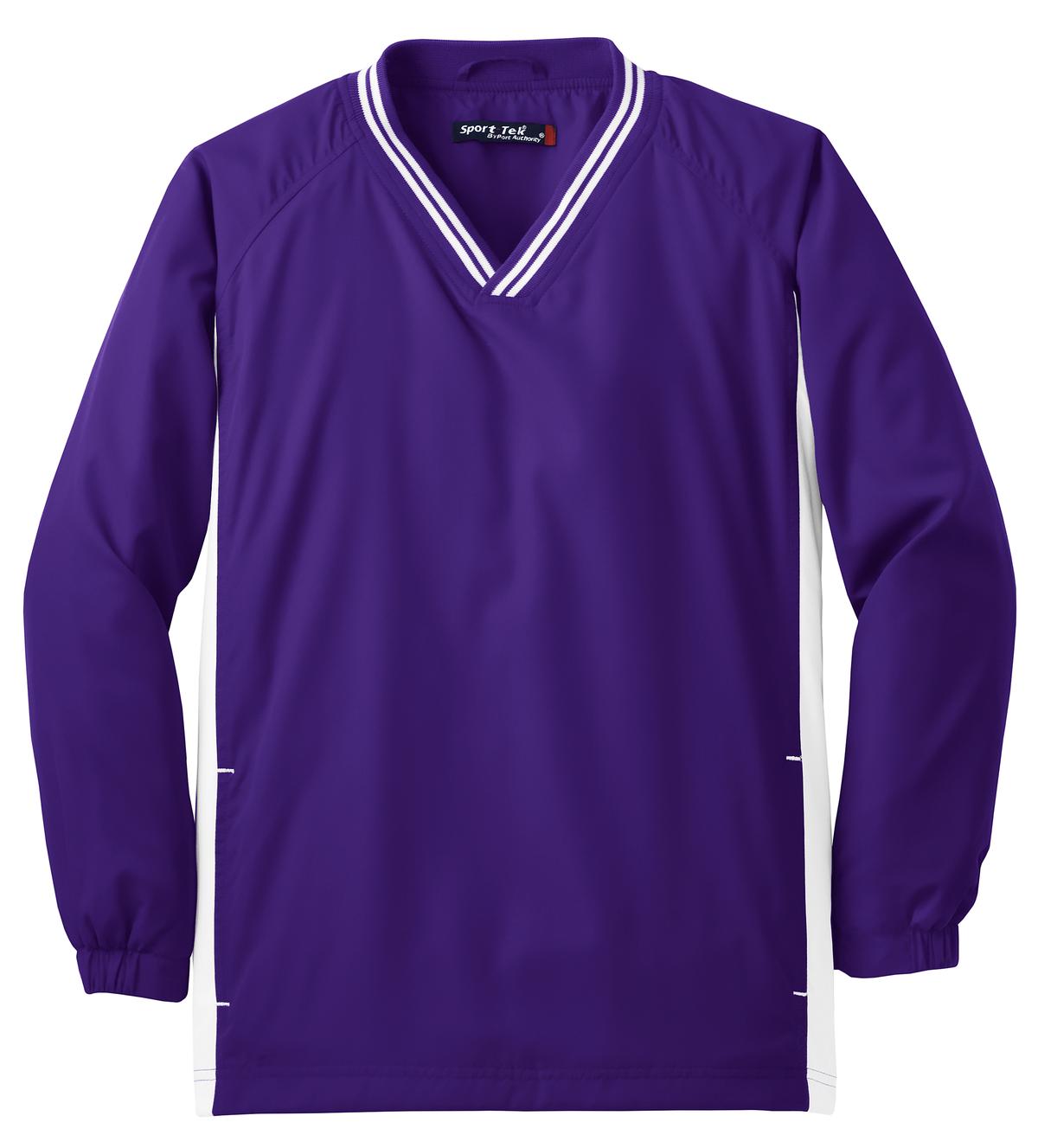 Sport-Tek YST62 Purple / White