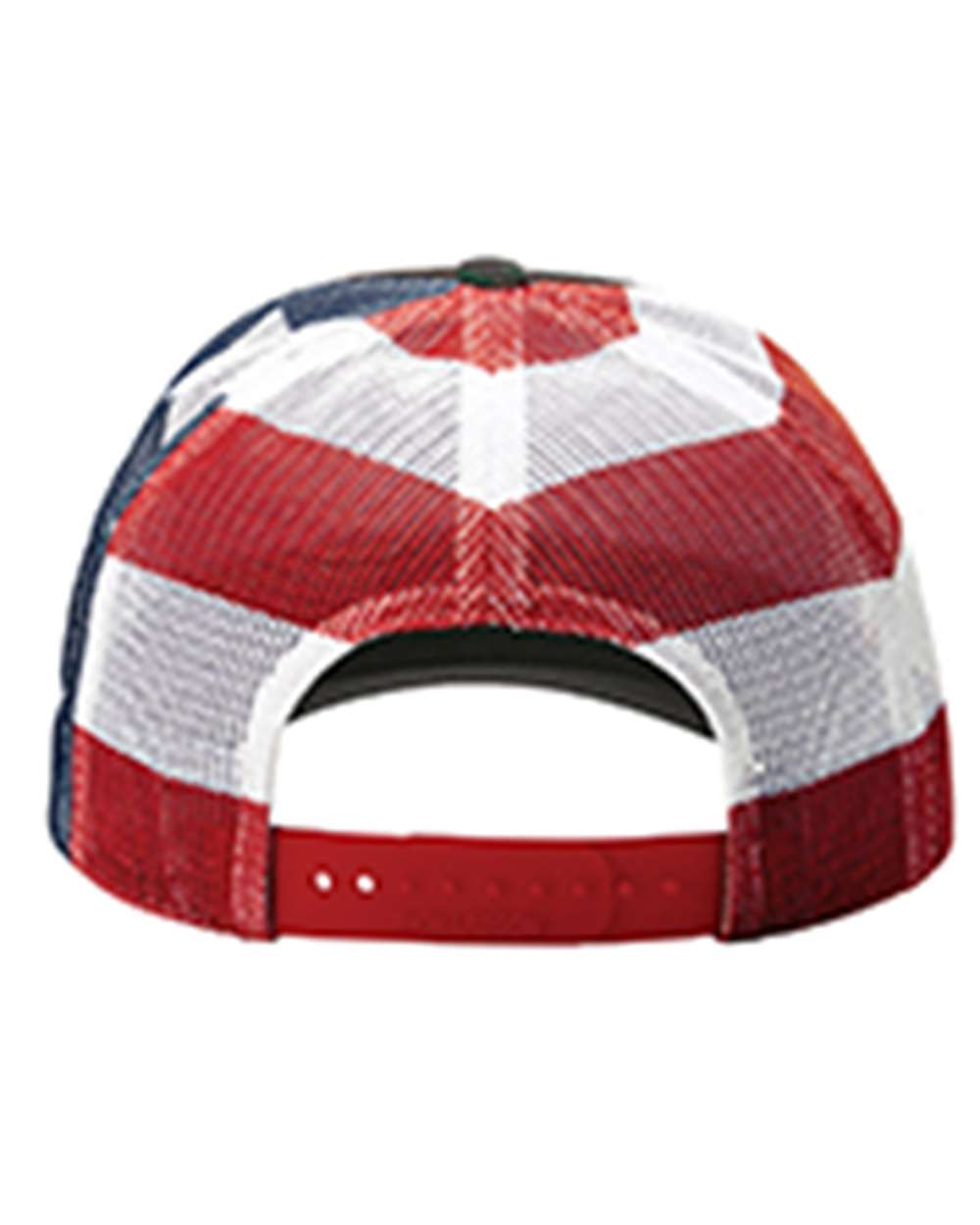 Richardson 112PM Green Camo / Stars & Stripes