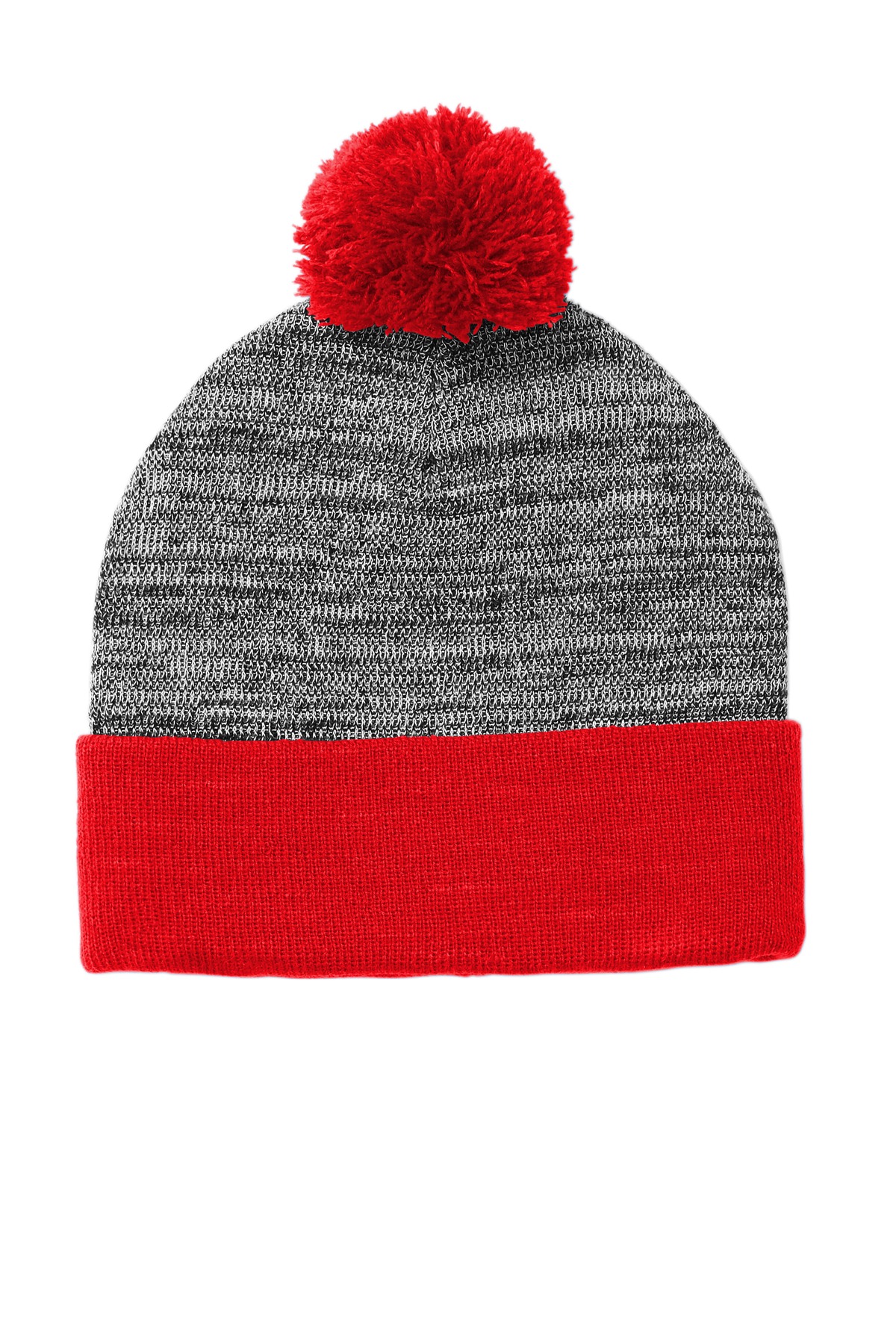 Sport-Tek STC41 True Red / Gray Heather