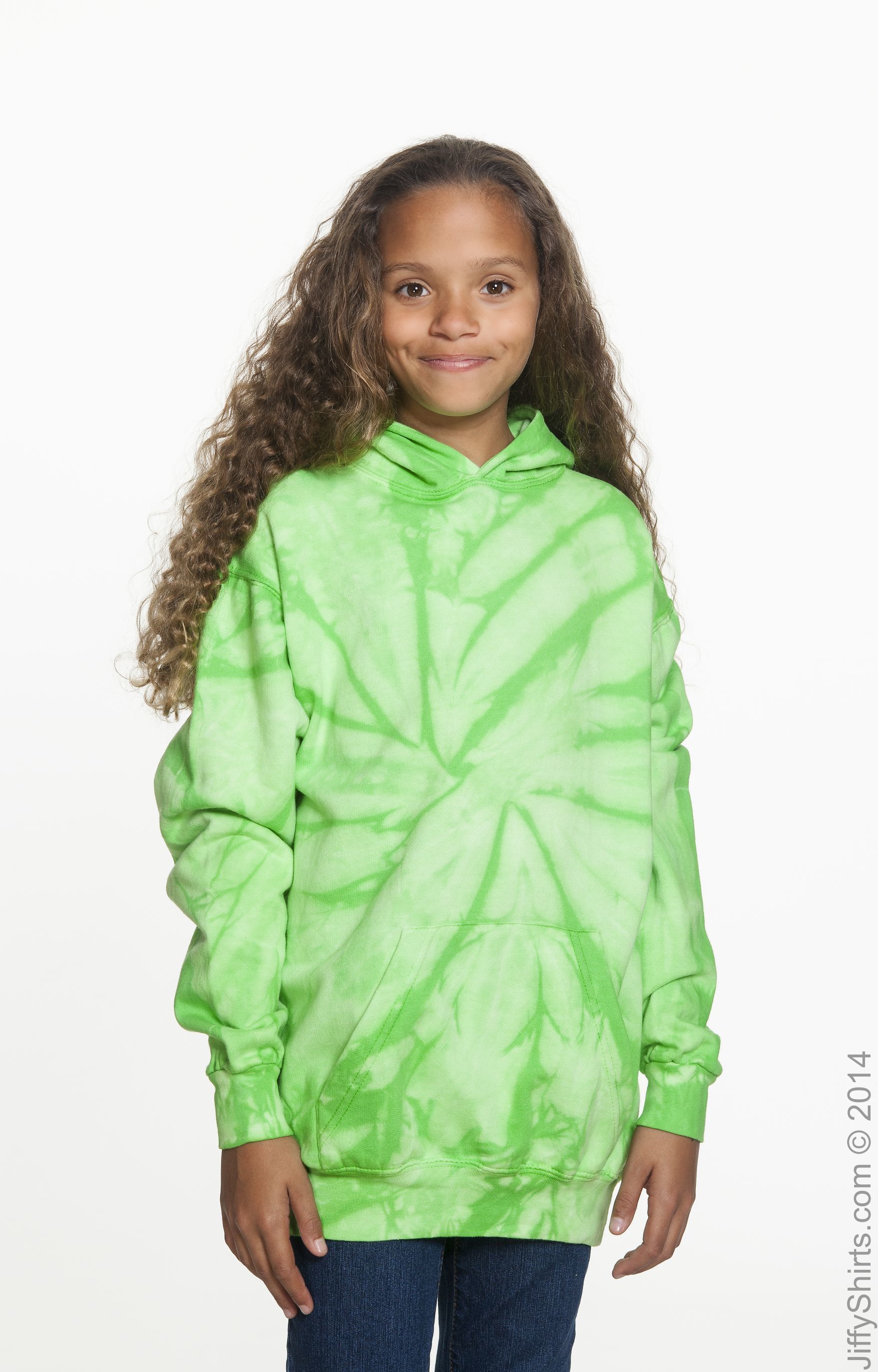 Tie-Dye CD877Y Spider Lime