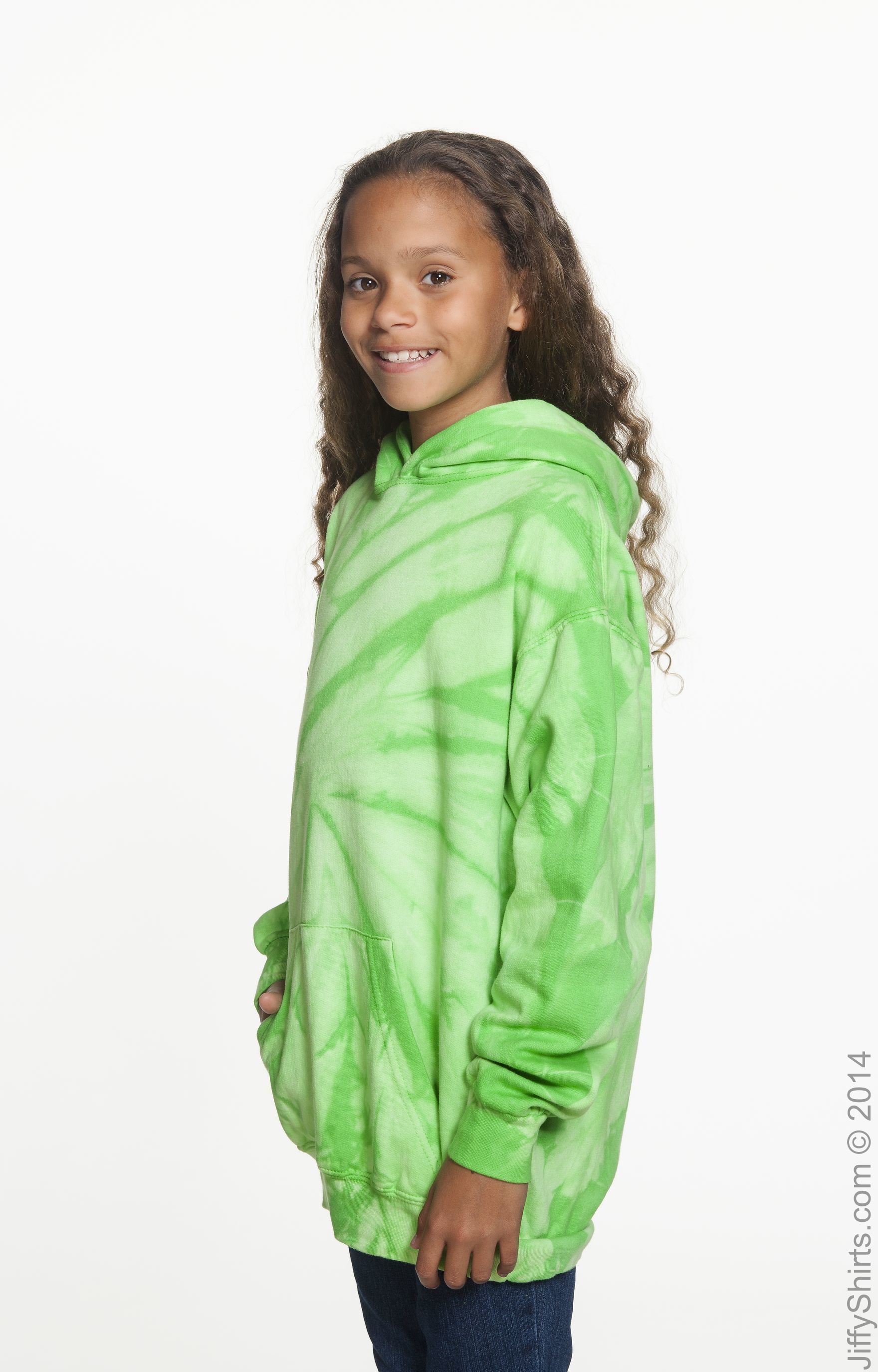 Tie-Dye CD877Y Spider Lime