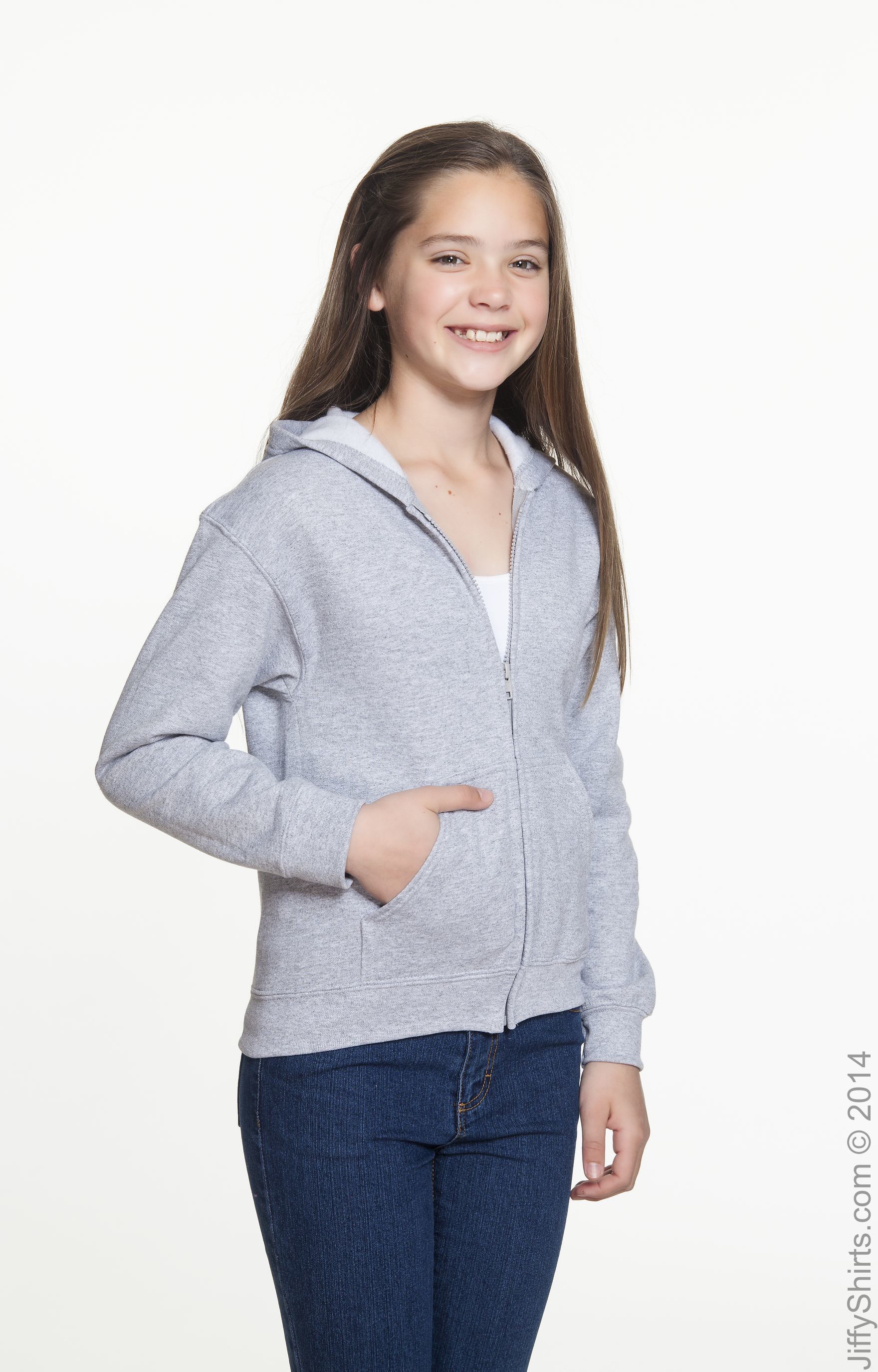 Gildan G186B Sports Gray