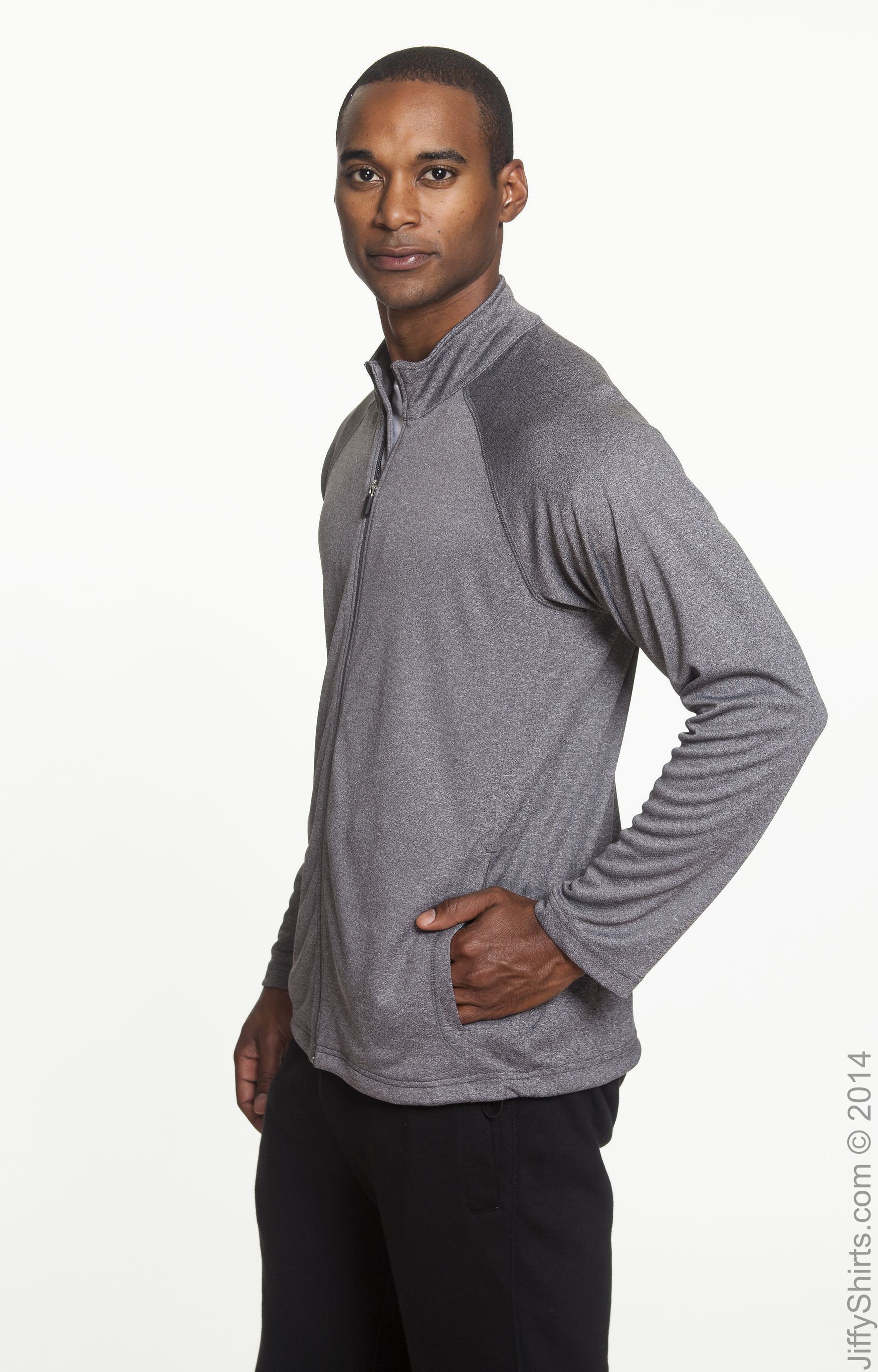 Devon & Jones DG420 Dark Gray Heather