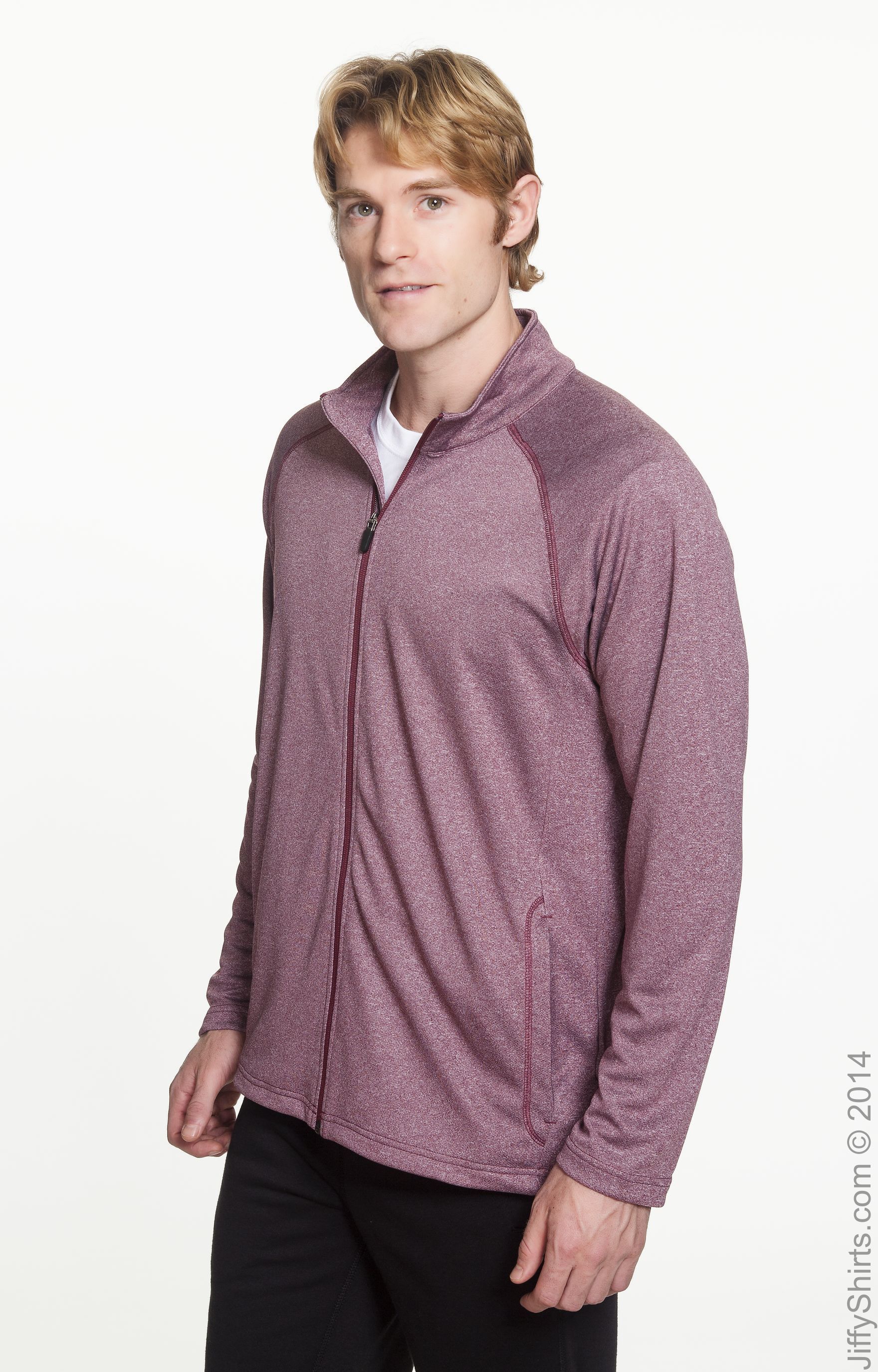 Devon & Jones DG420 Burgundy Heather