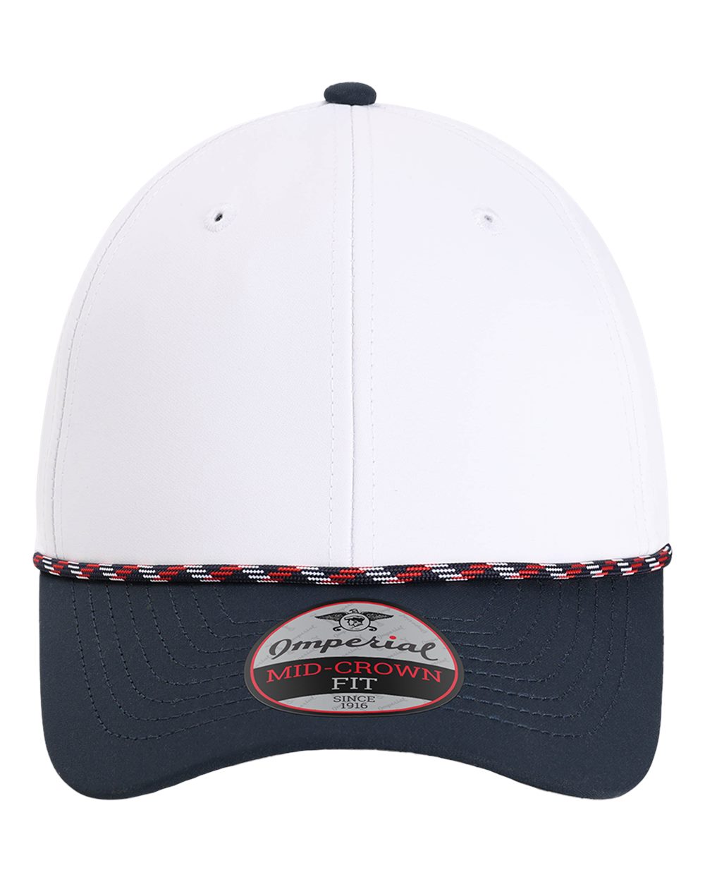 Imperial 7054J1 White/ Navy/ Navy/ Red/ White