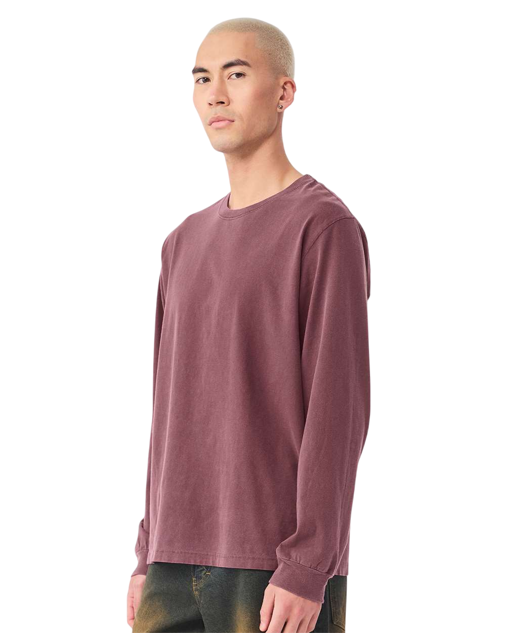 Bella + Canvas 4851GD Washed Maroon