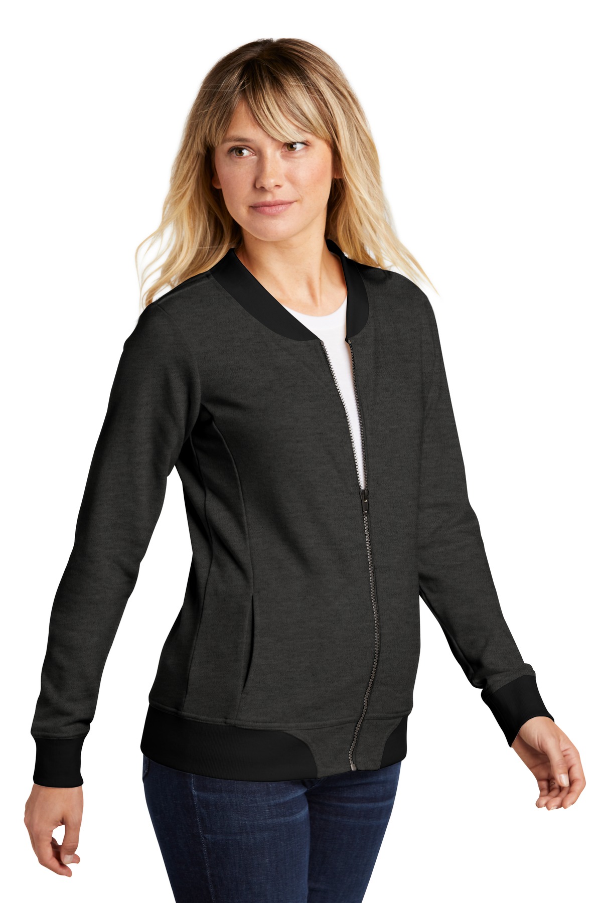 Sport-Tek LST274 Heather Black